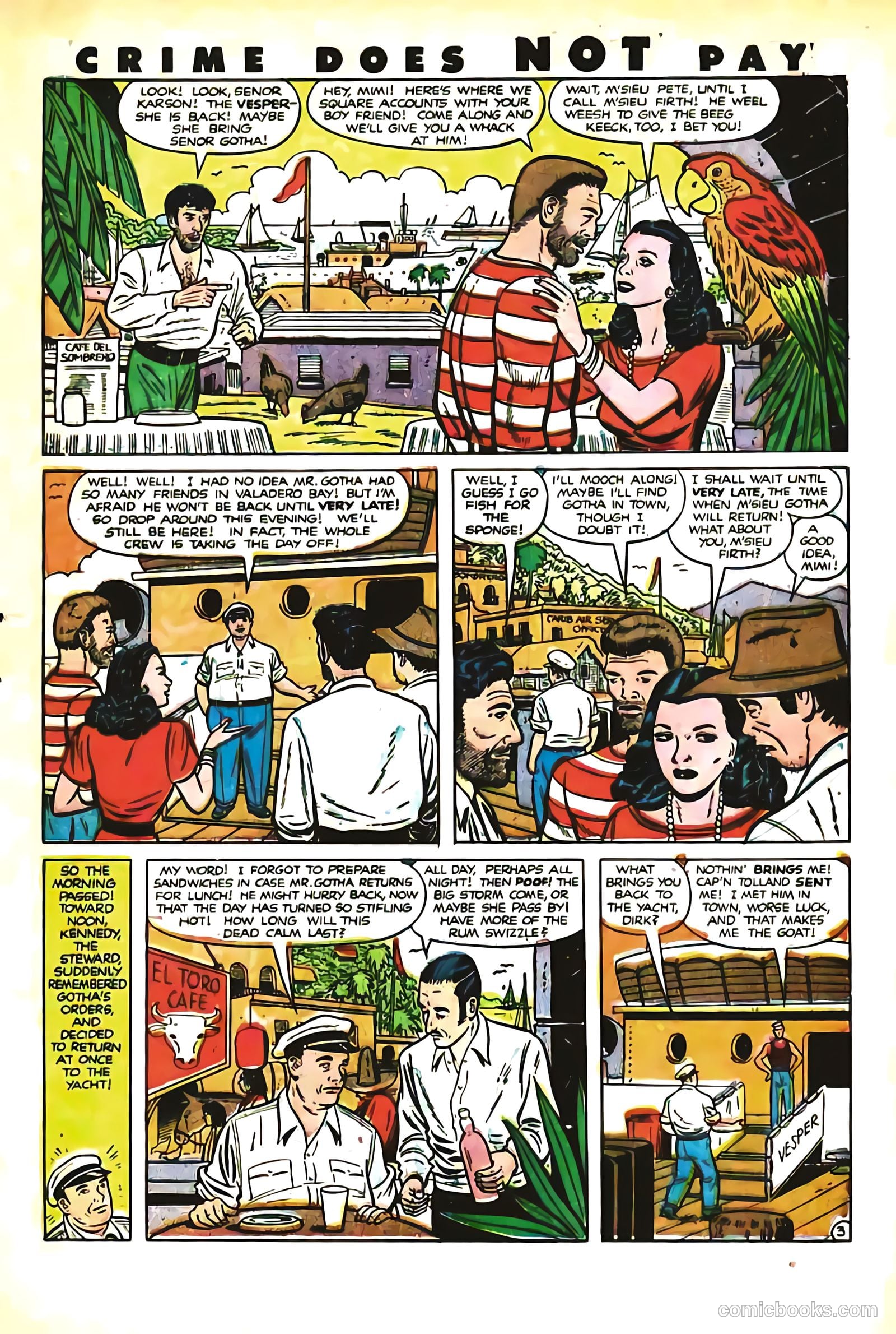 Crime Does Not Pay #100 (1951) — page 45
