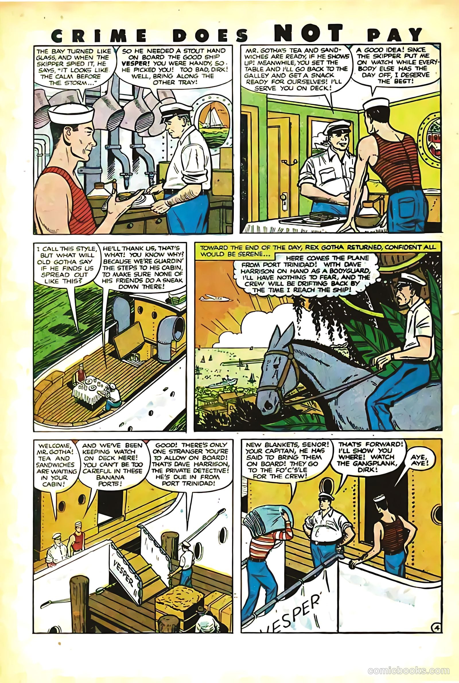 Crime Does Not Pay #100 (1951) — page 46