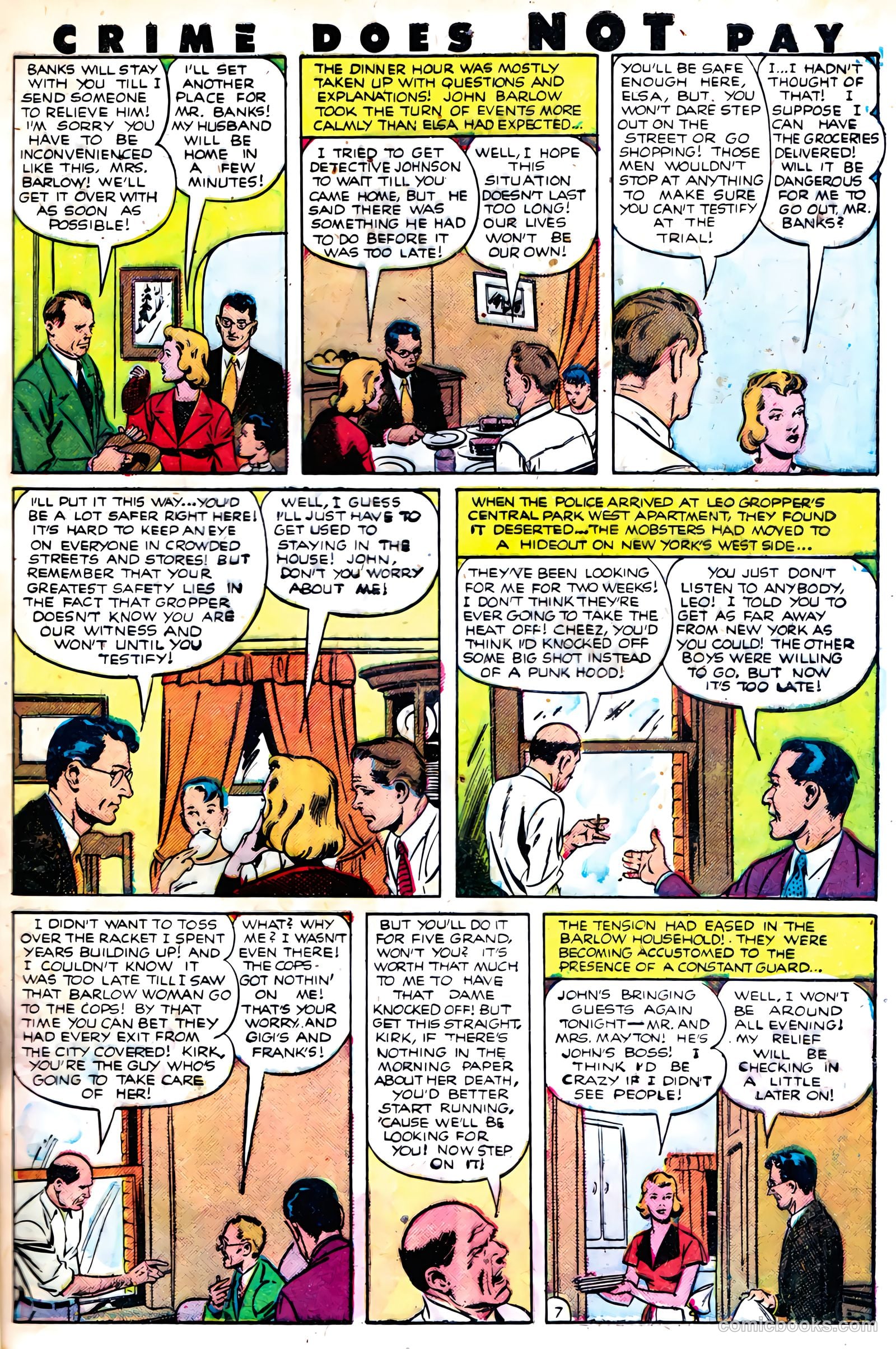 Crime Does Not Pay #103 (1951) — page 9