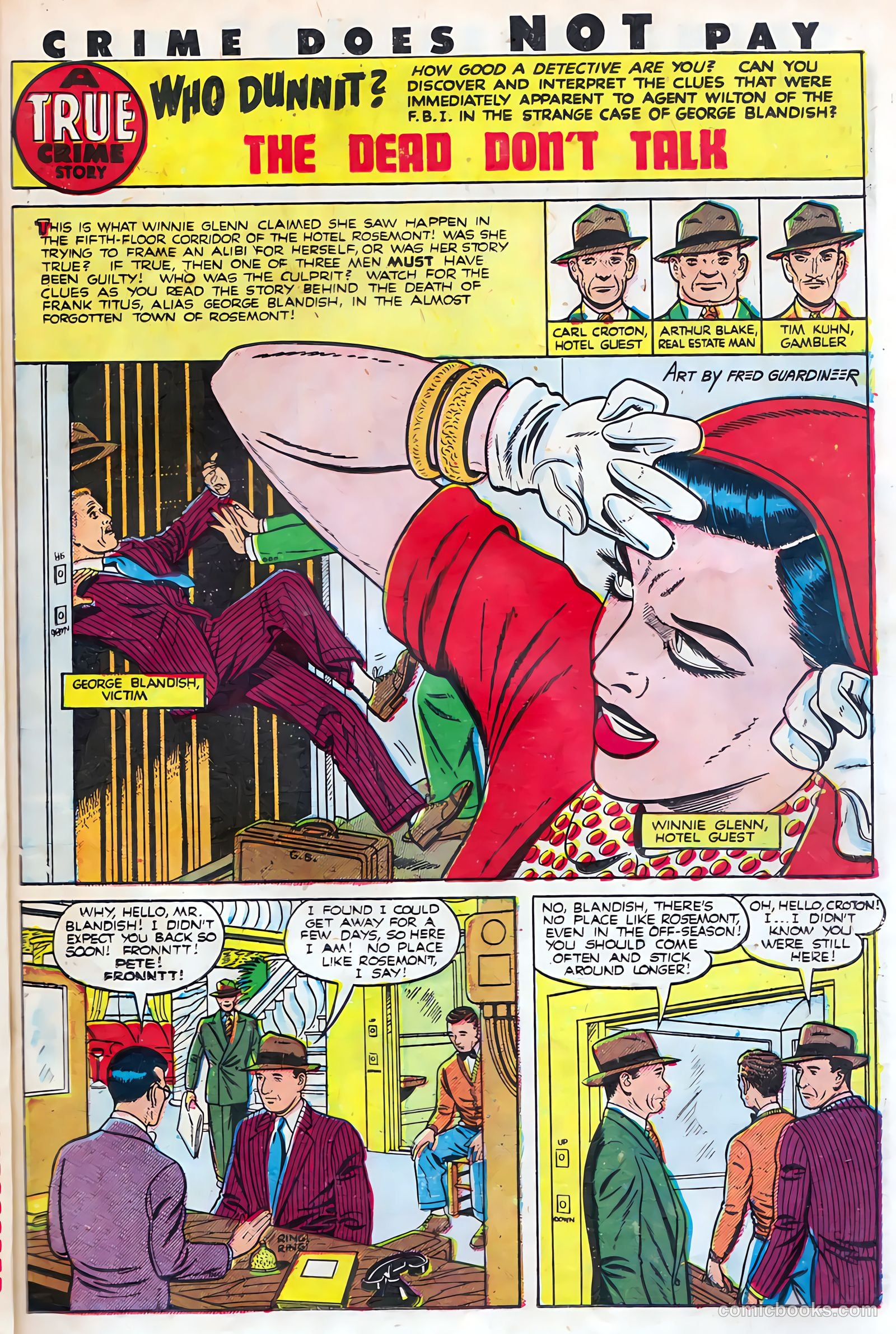 Crime Does Not Pay #103 (1951) — page 17
