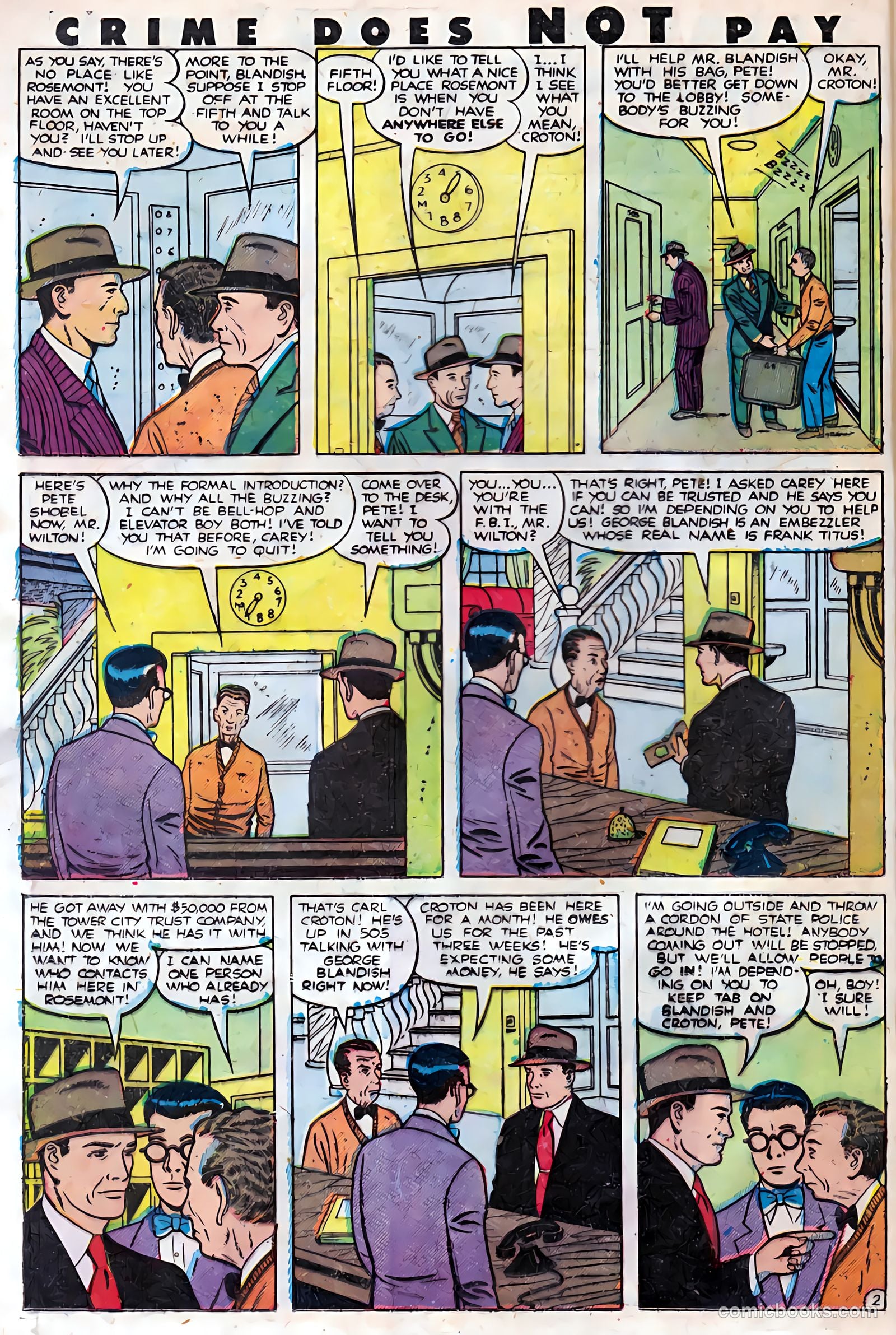 Crime Does Not Pay #103 (1951) — page 18