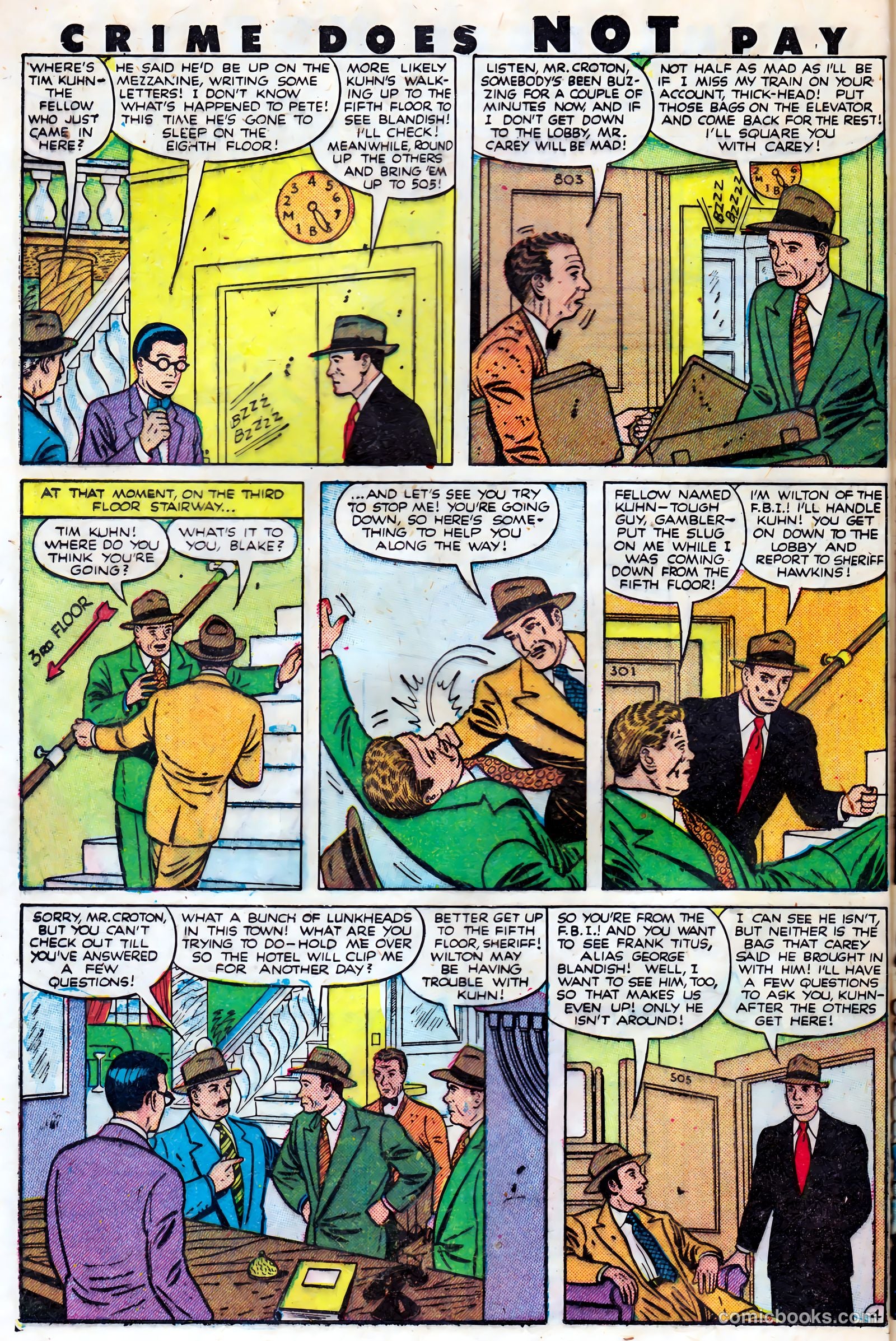 Crime Does Not Pay #103 (1951) — page 20