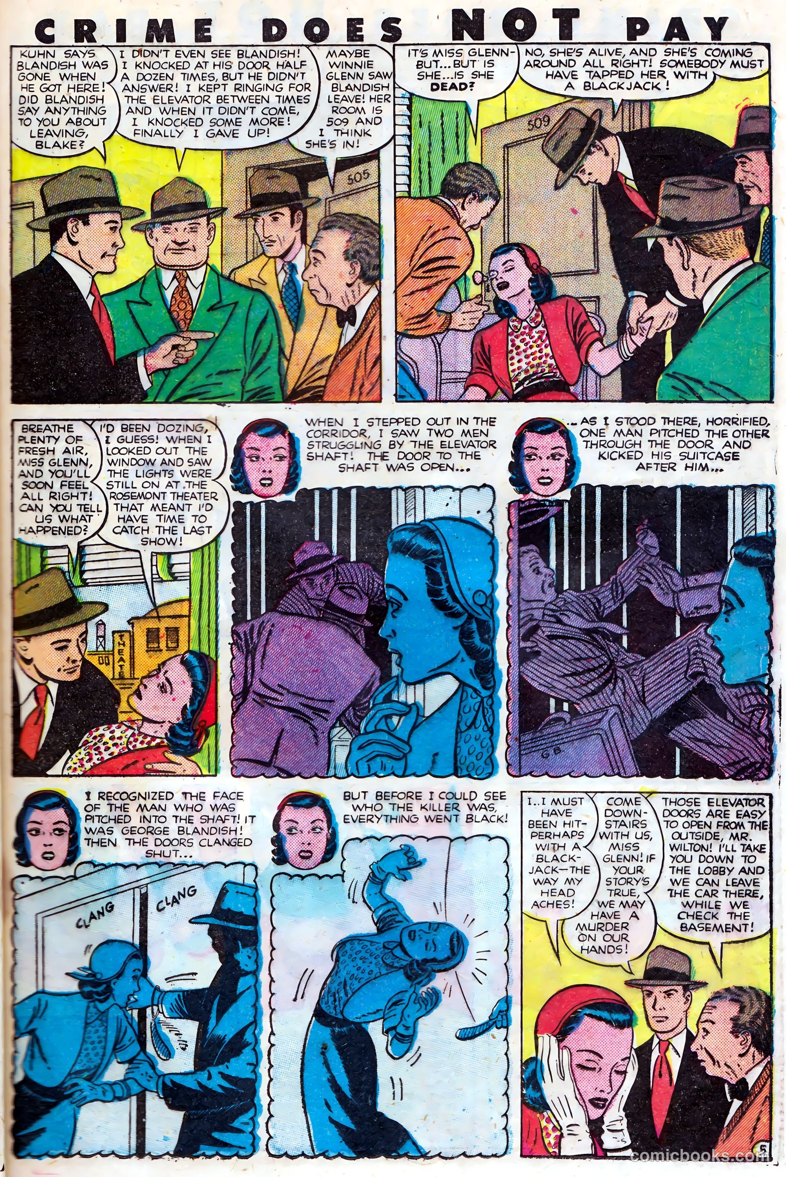 Crime Does Not Pay #103 (1951) — page 21