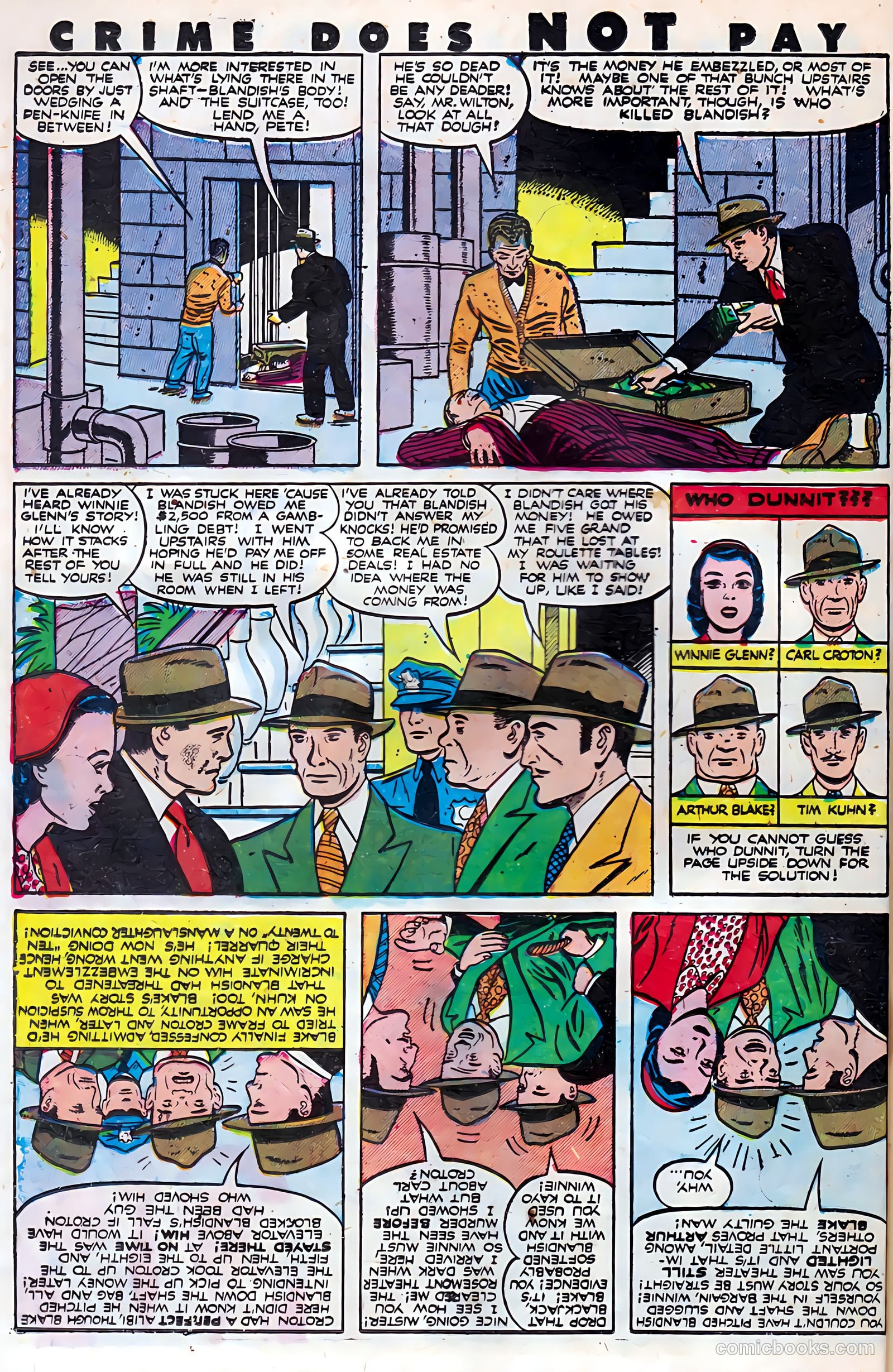 Crime Does Not Pay #103 (1951) — page 22