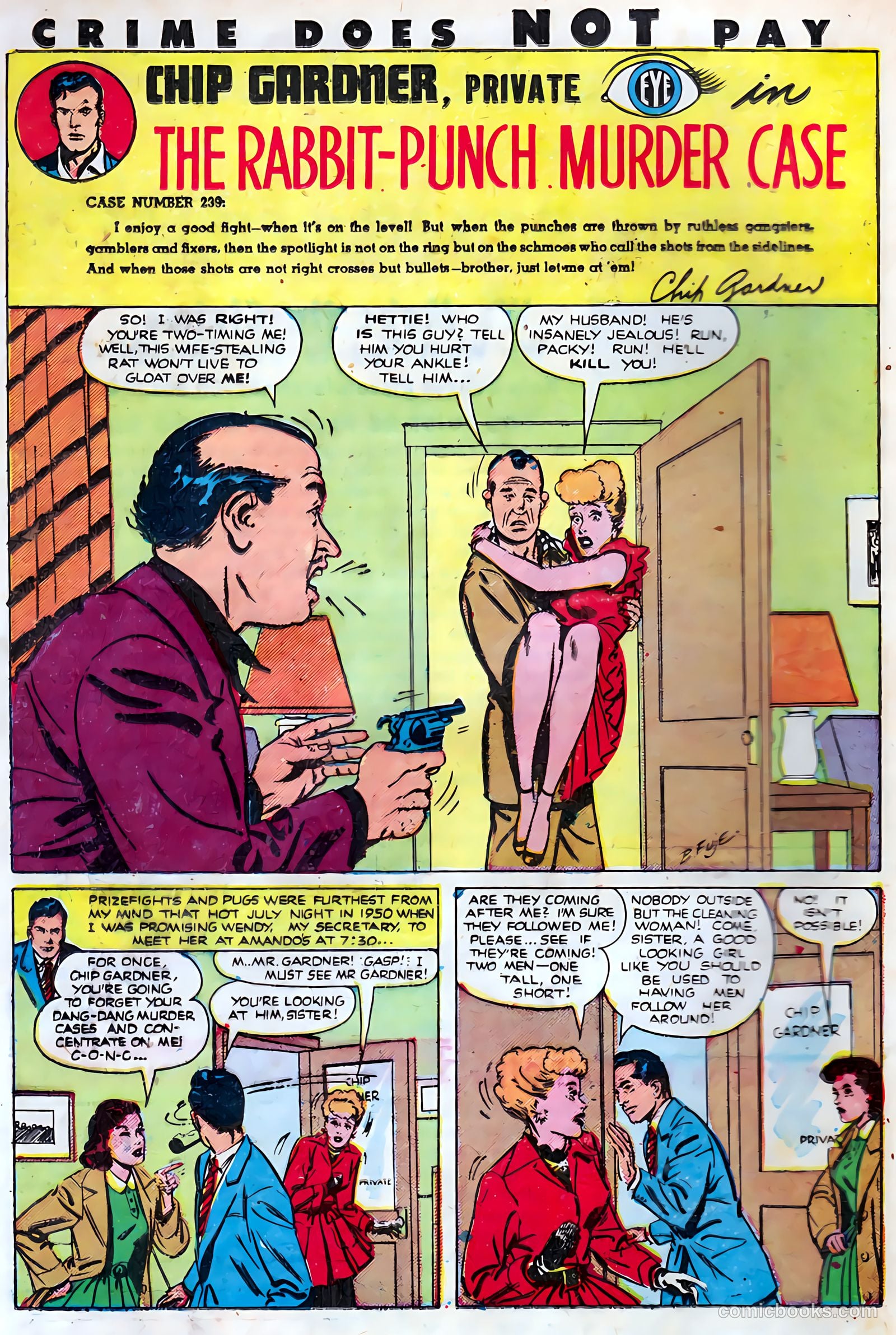 Crime Does Not Pay #103 (1951) — page 28