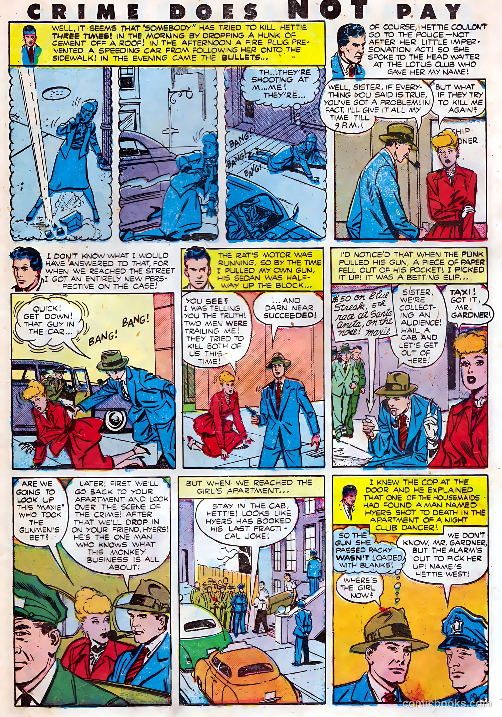 Crime Does Not Pay #103 (1951) — page 31
