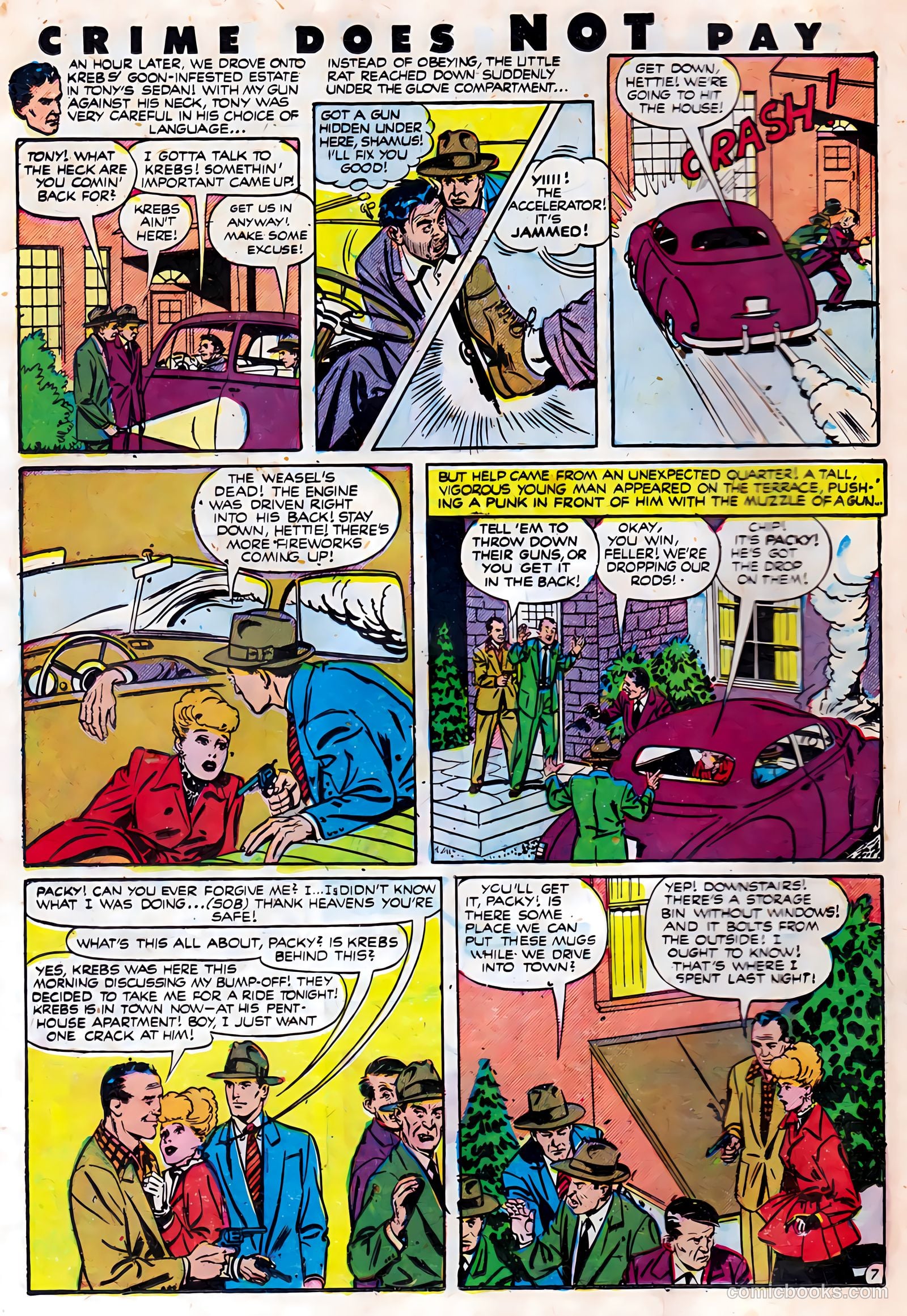 Crime Does Not Pay #103 (1951) — page 34