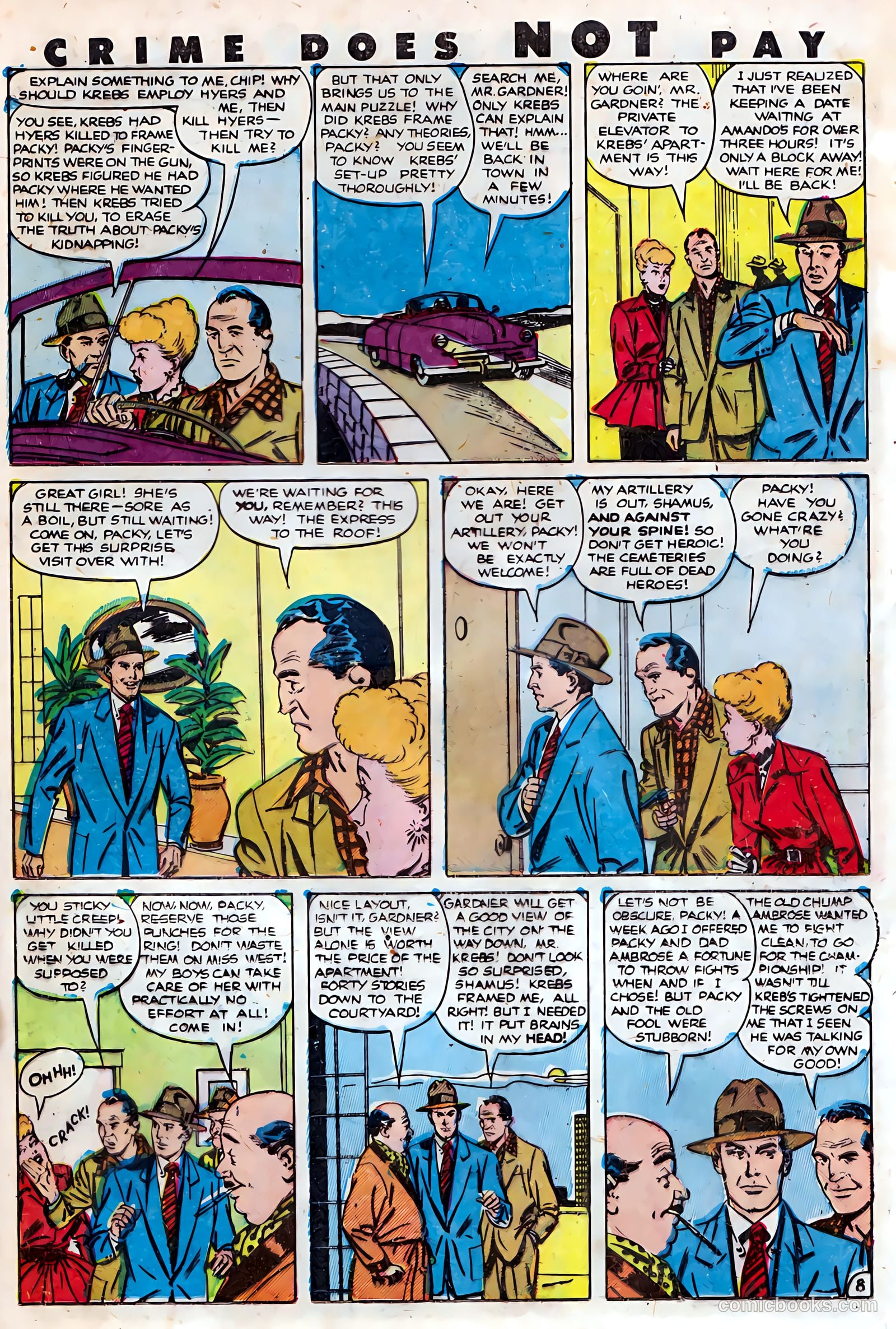 Crime Does Not Pay #103 (1951) — page 35