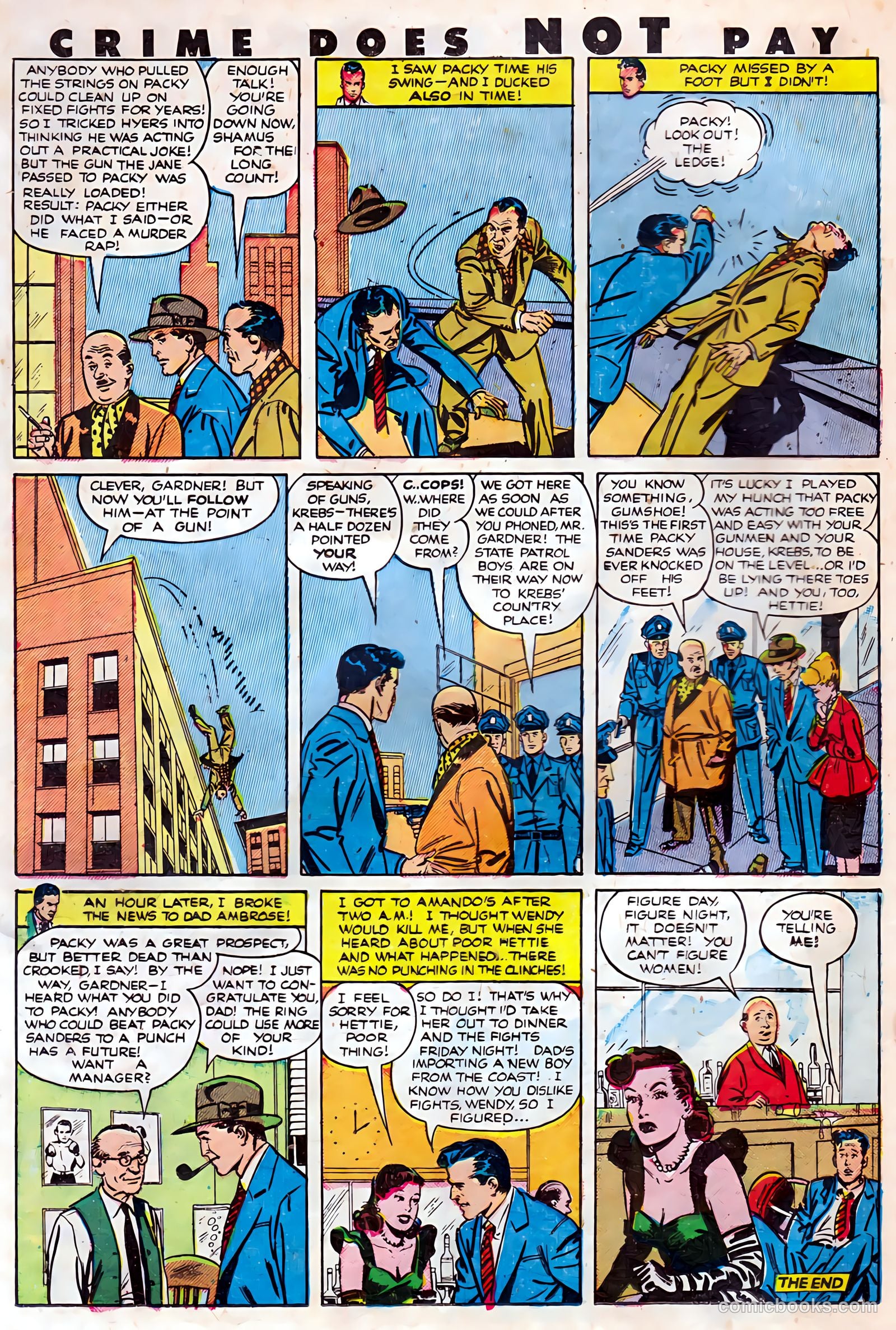 Crime Does Not Pay #103 (1951) — page 36