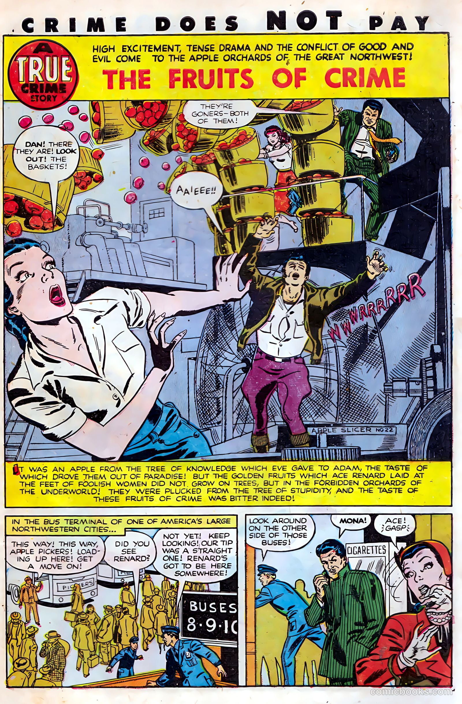Crime Does Not Pay #103 (1951) — page 39