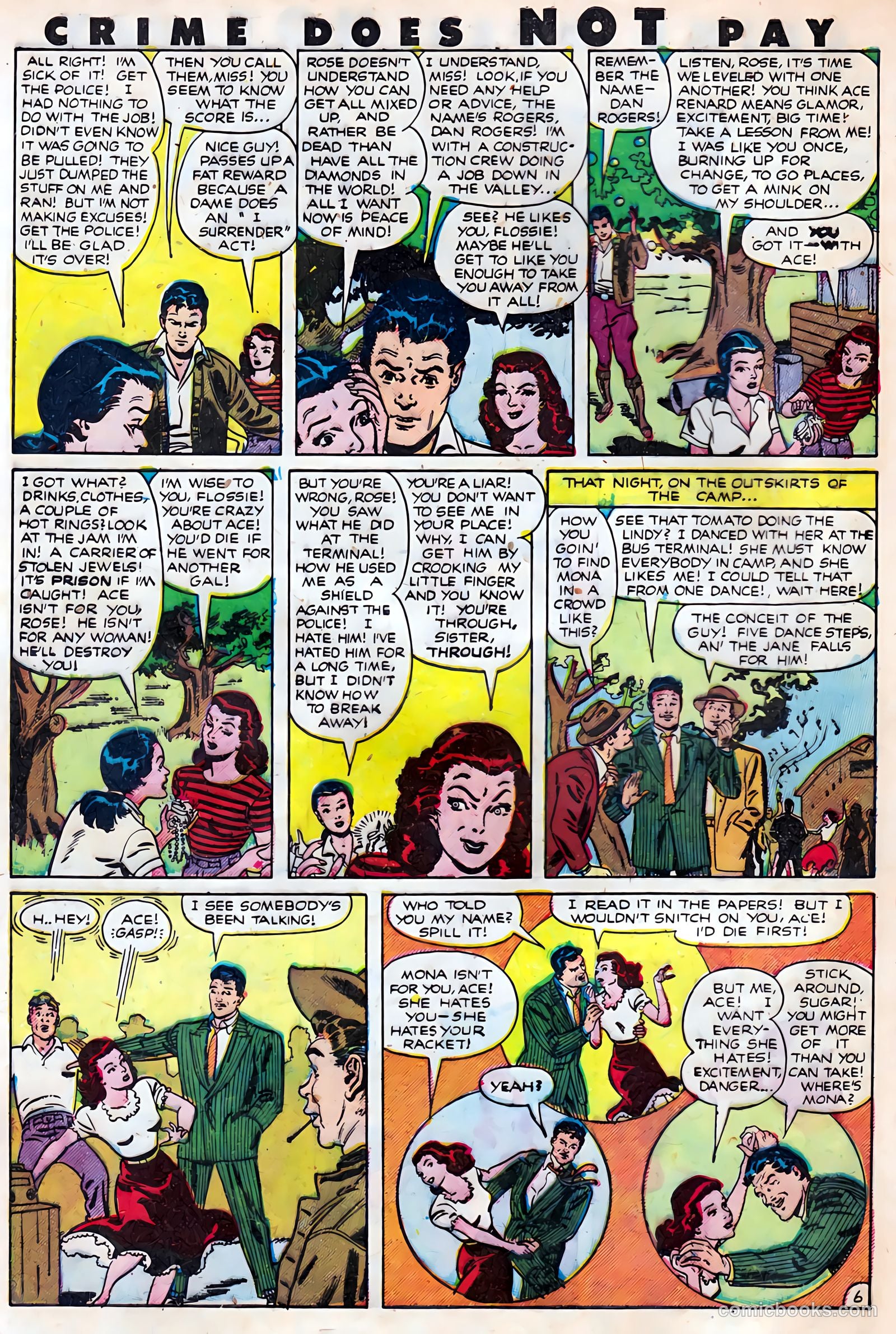 Crime Does Not Pay #103 (1951) — page 44