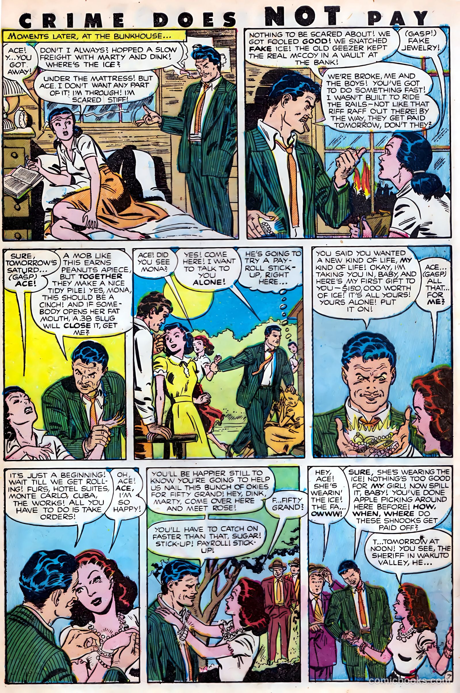 Crime Does Not Pay #103 (1951) — page 45