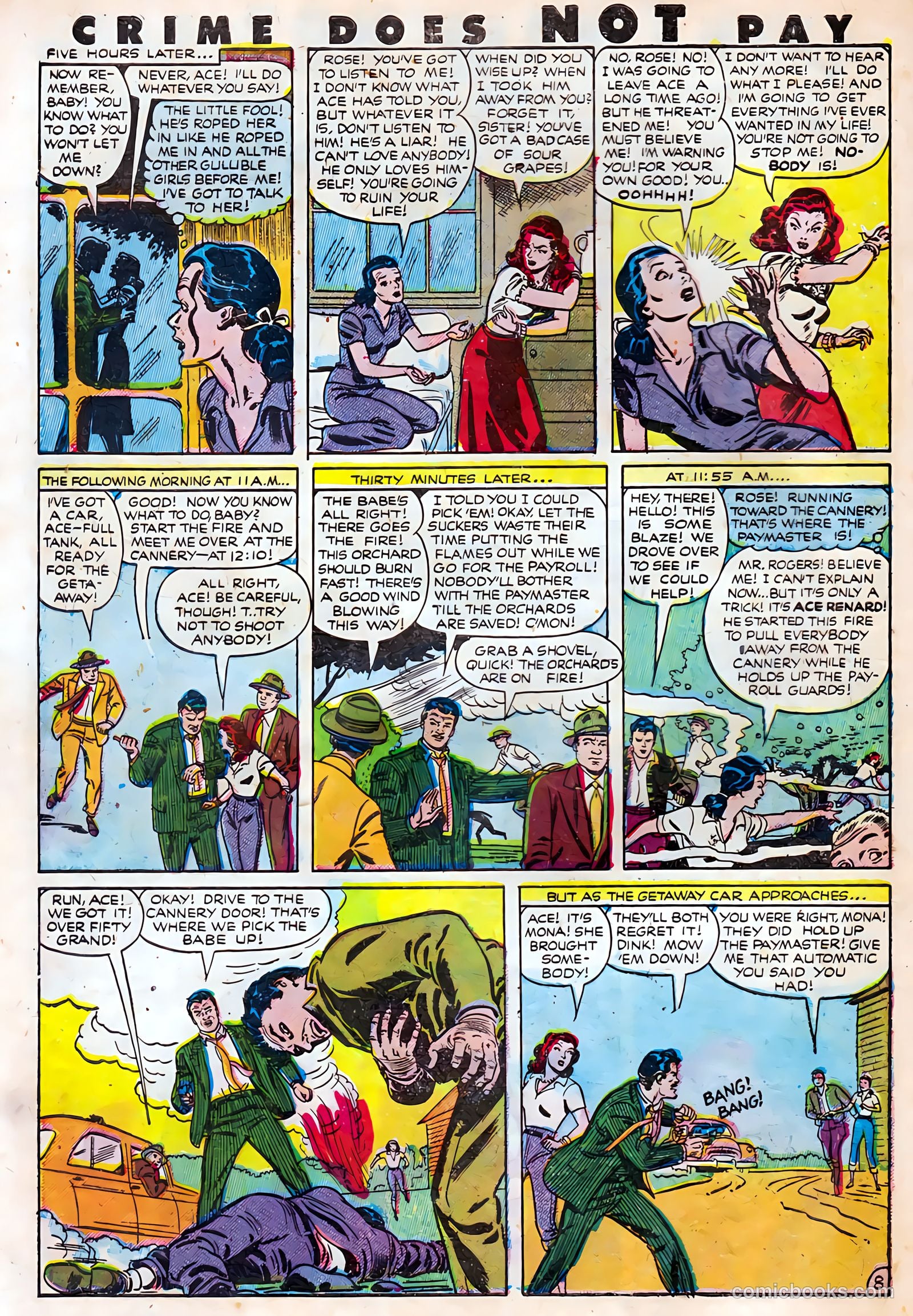 Crime Does Not Pay #103 (1951) — page 46