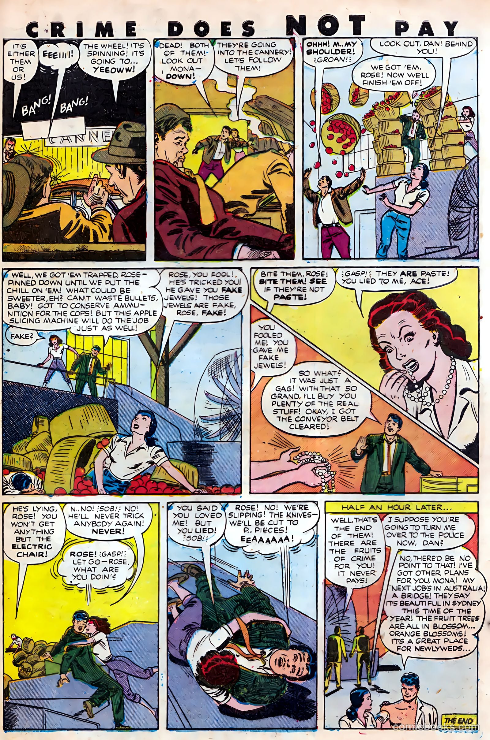 Crime Does Not Pay #103 (1951) — page 47