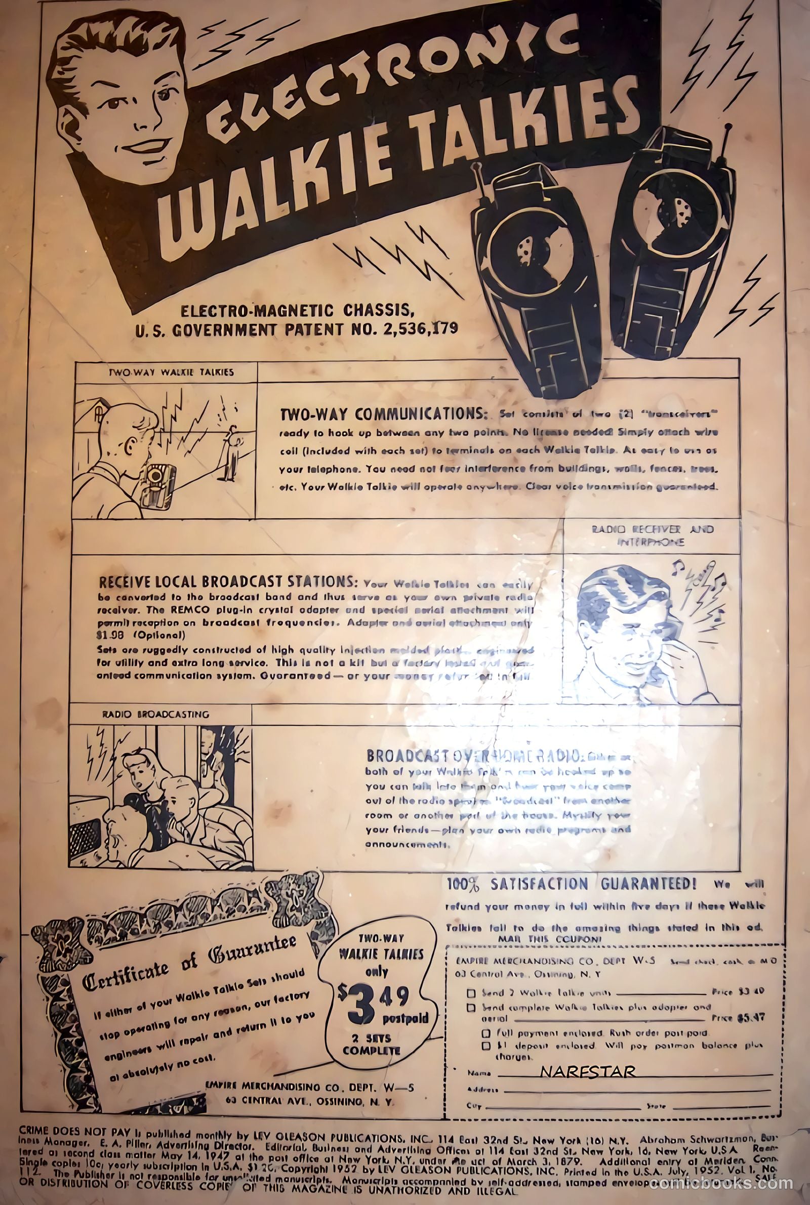 Crime Does Not Pay #112 (1952) — page 2