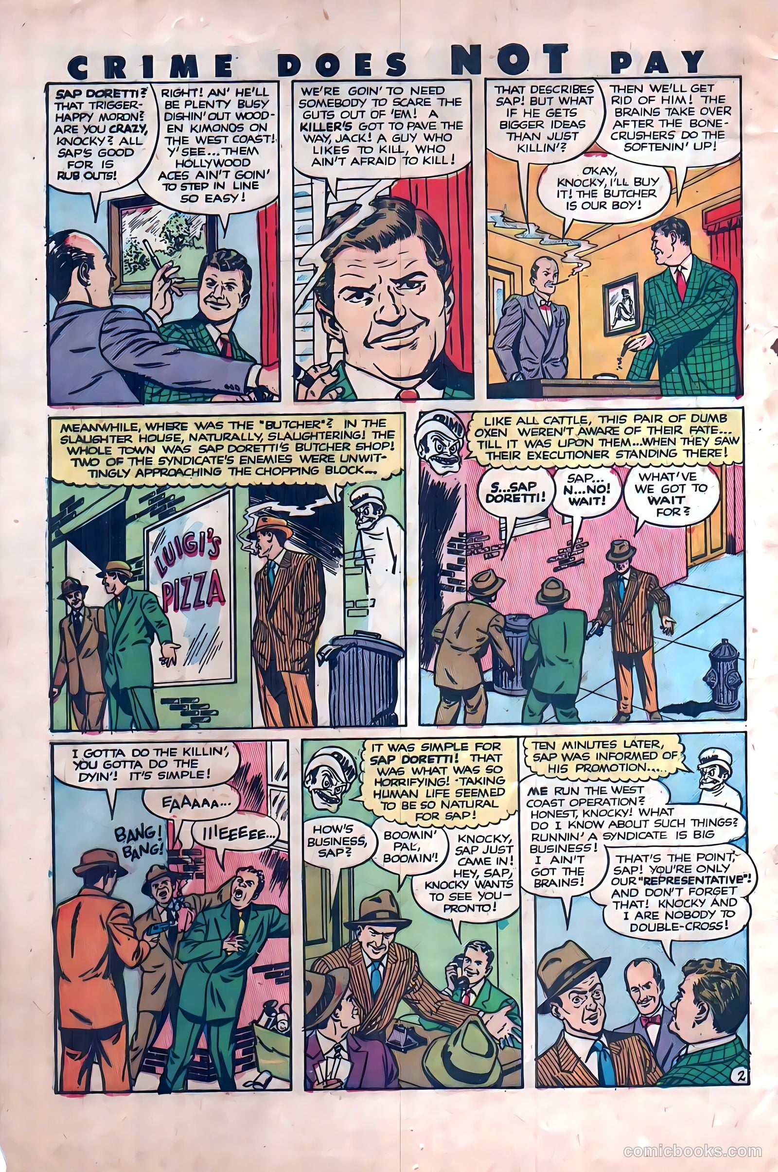 Crime Does Not Pay #112 (1952) — page 4