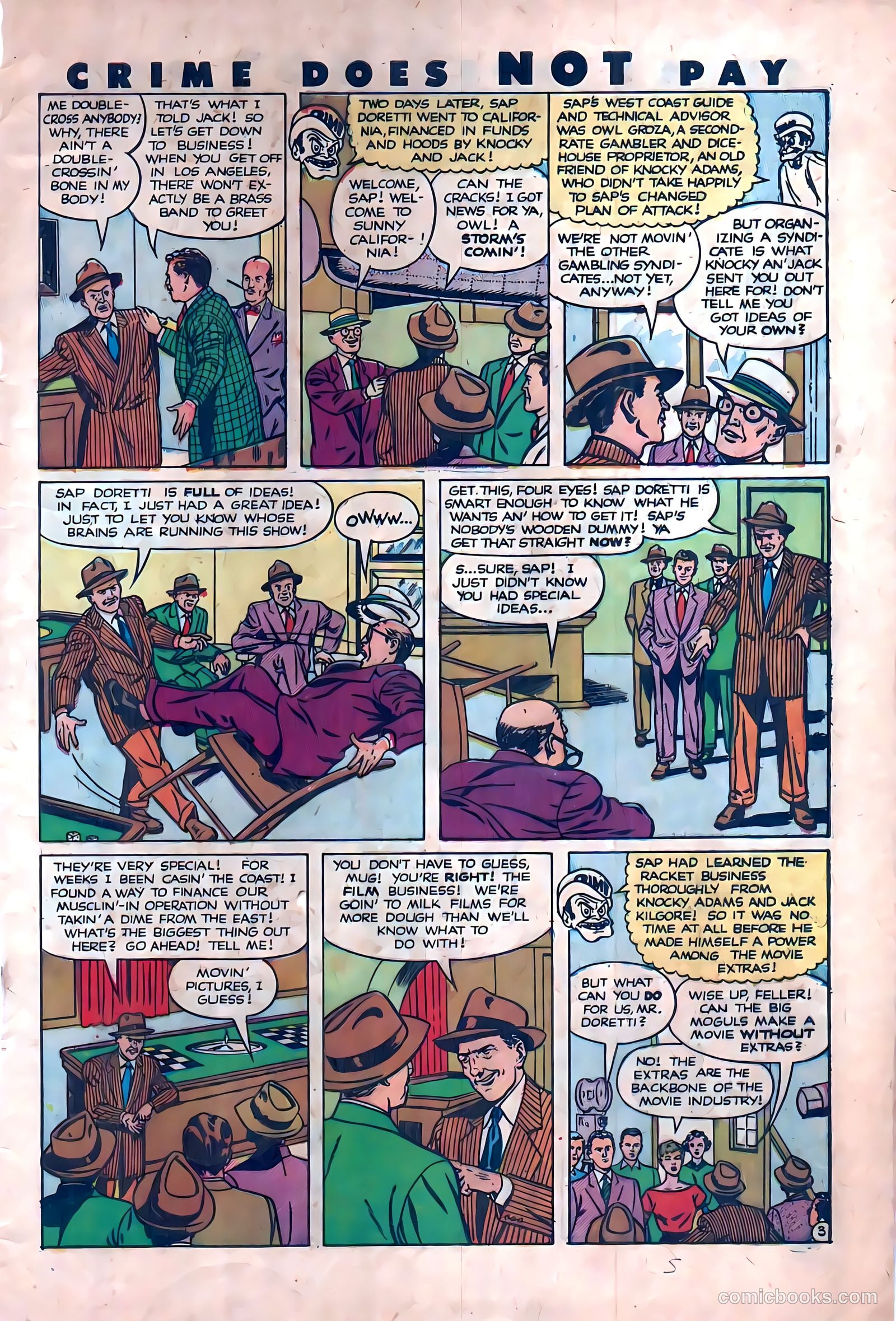 Crime Does Not Pay #112 (1952) — page 5