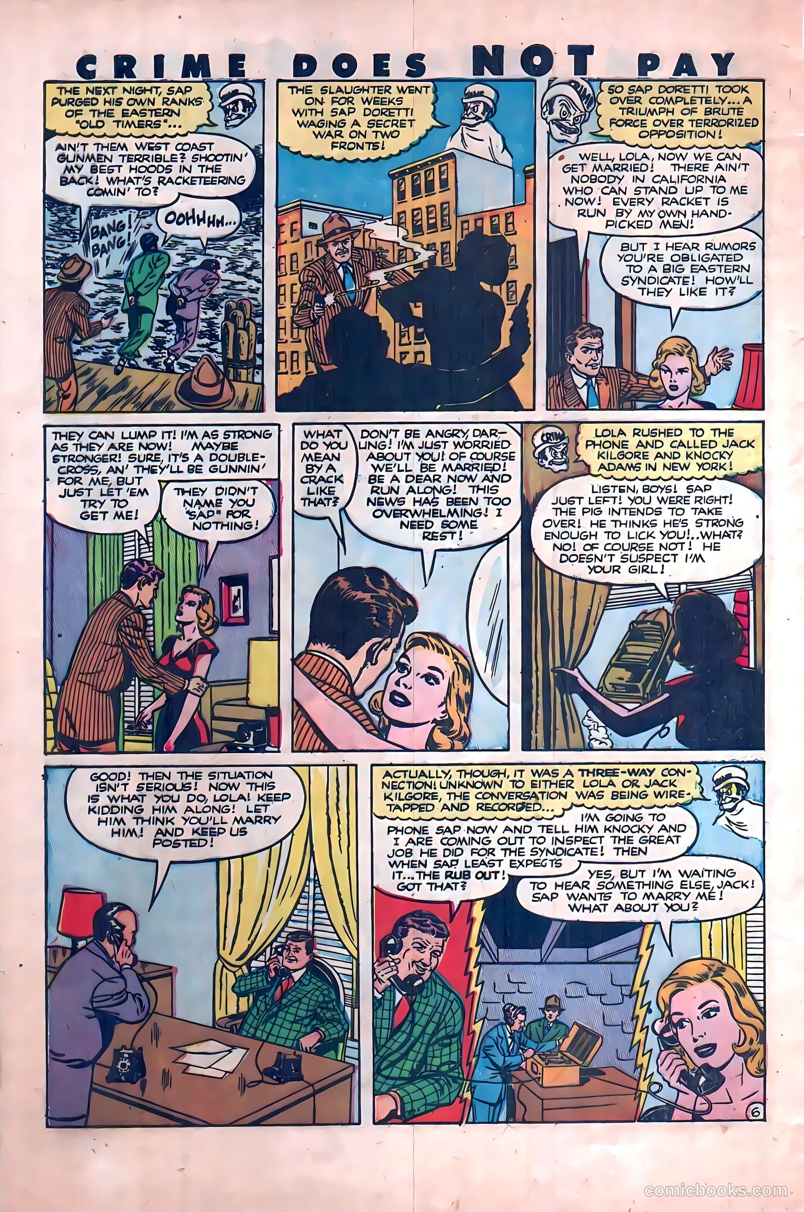 Crime Does Not Pay #112 (1952) — page 8