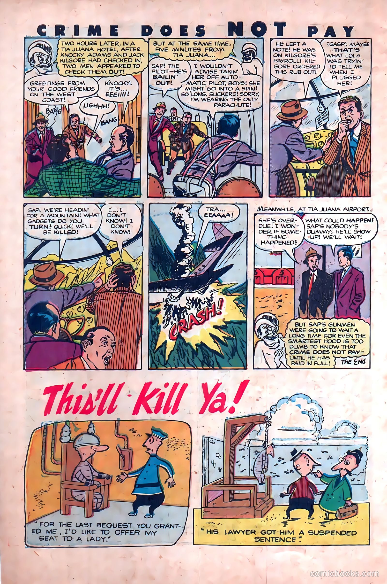 Crime Does Not Pay #112 (1952) — page 10