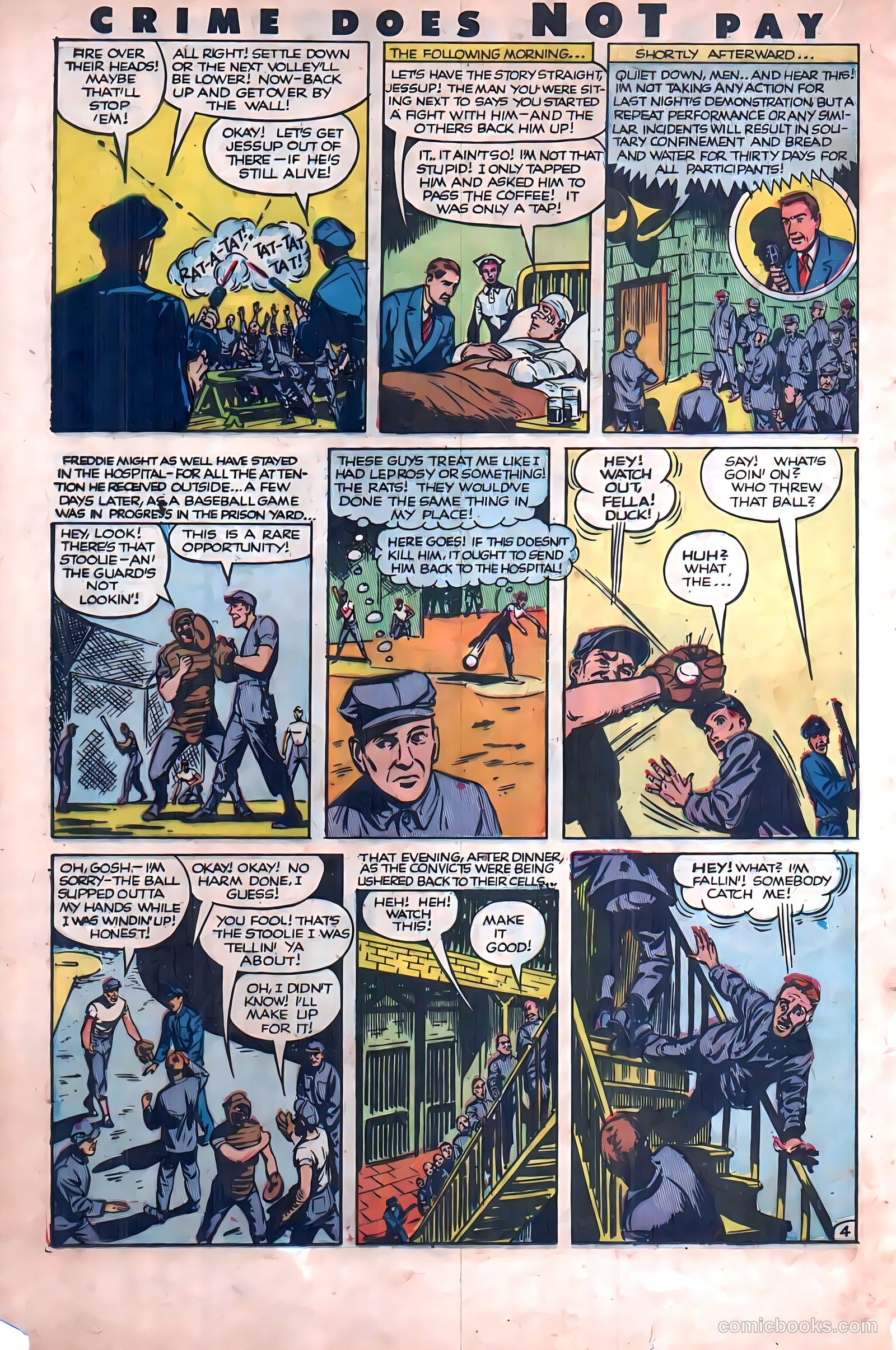 Crime Does Not Pay #112 (1952) — page 16