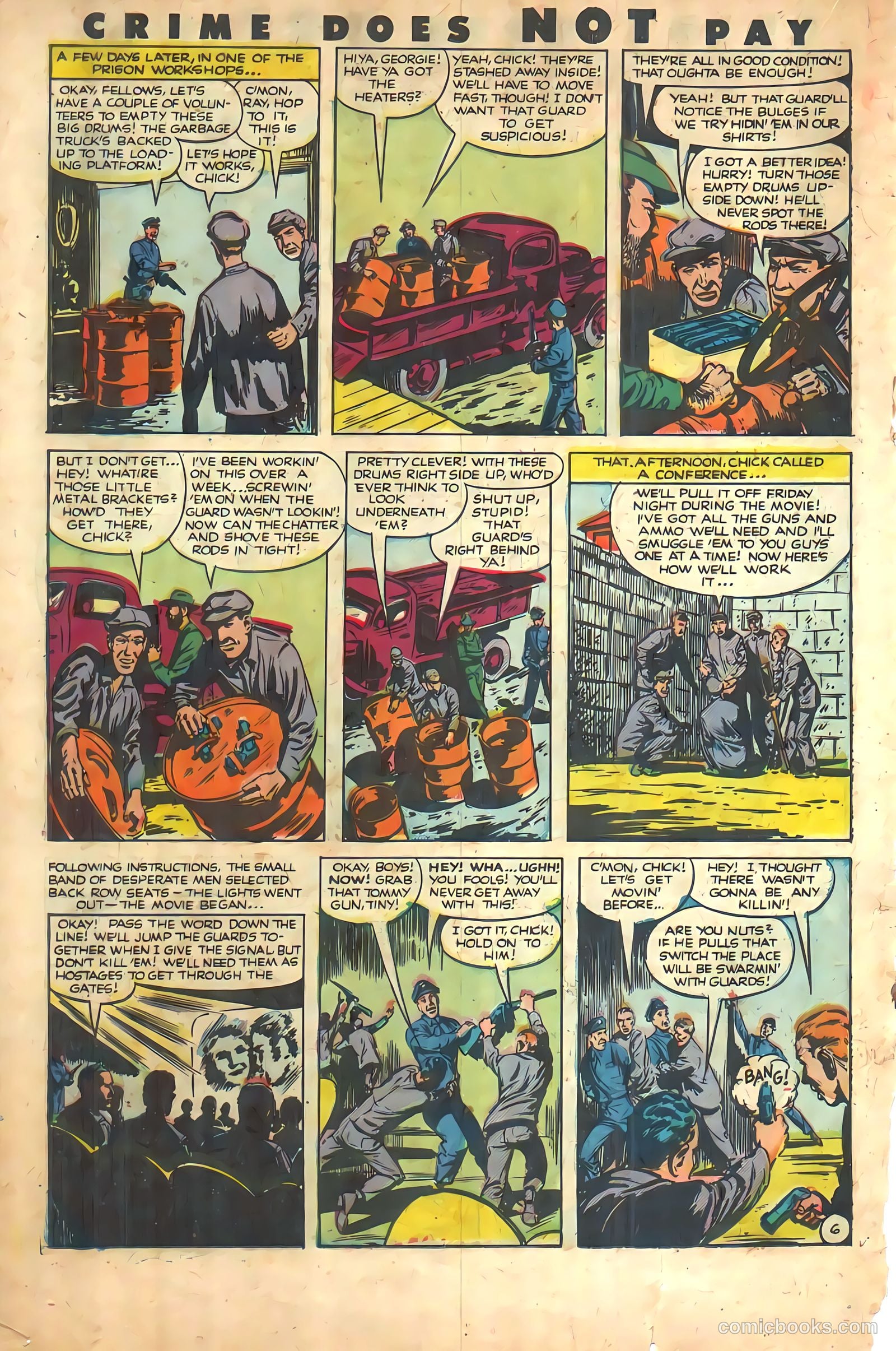 Crime Does Not Pay #112 (1952) — page 18