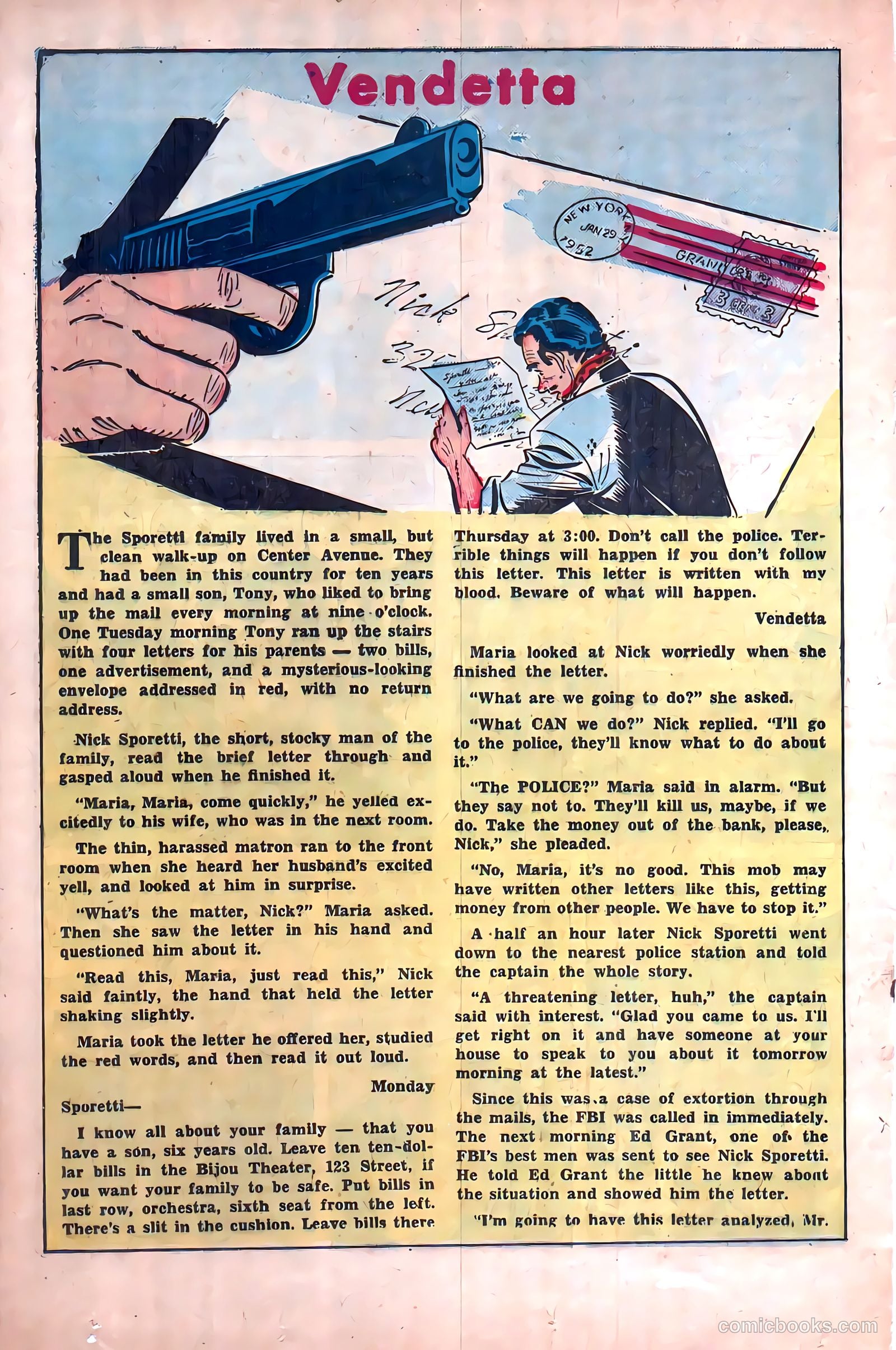 Crime Does Not Pay #112 (1952) — page 20
