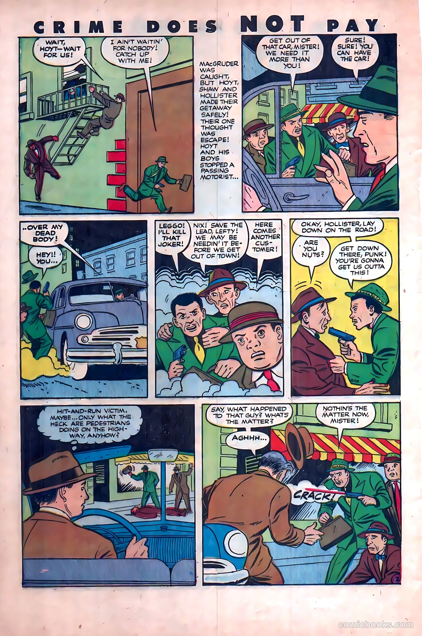 Crime Does Not Pay #112 (1952) — page 24