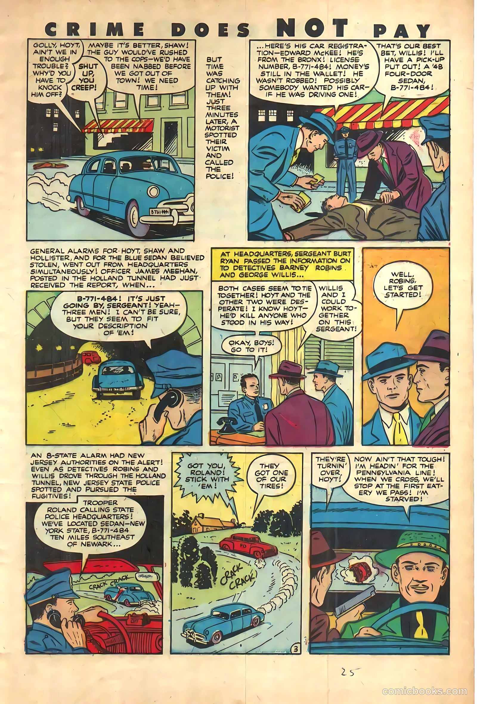 Crime Does Not Pay #112 (1952) — page 25