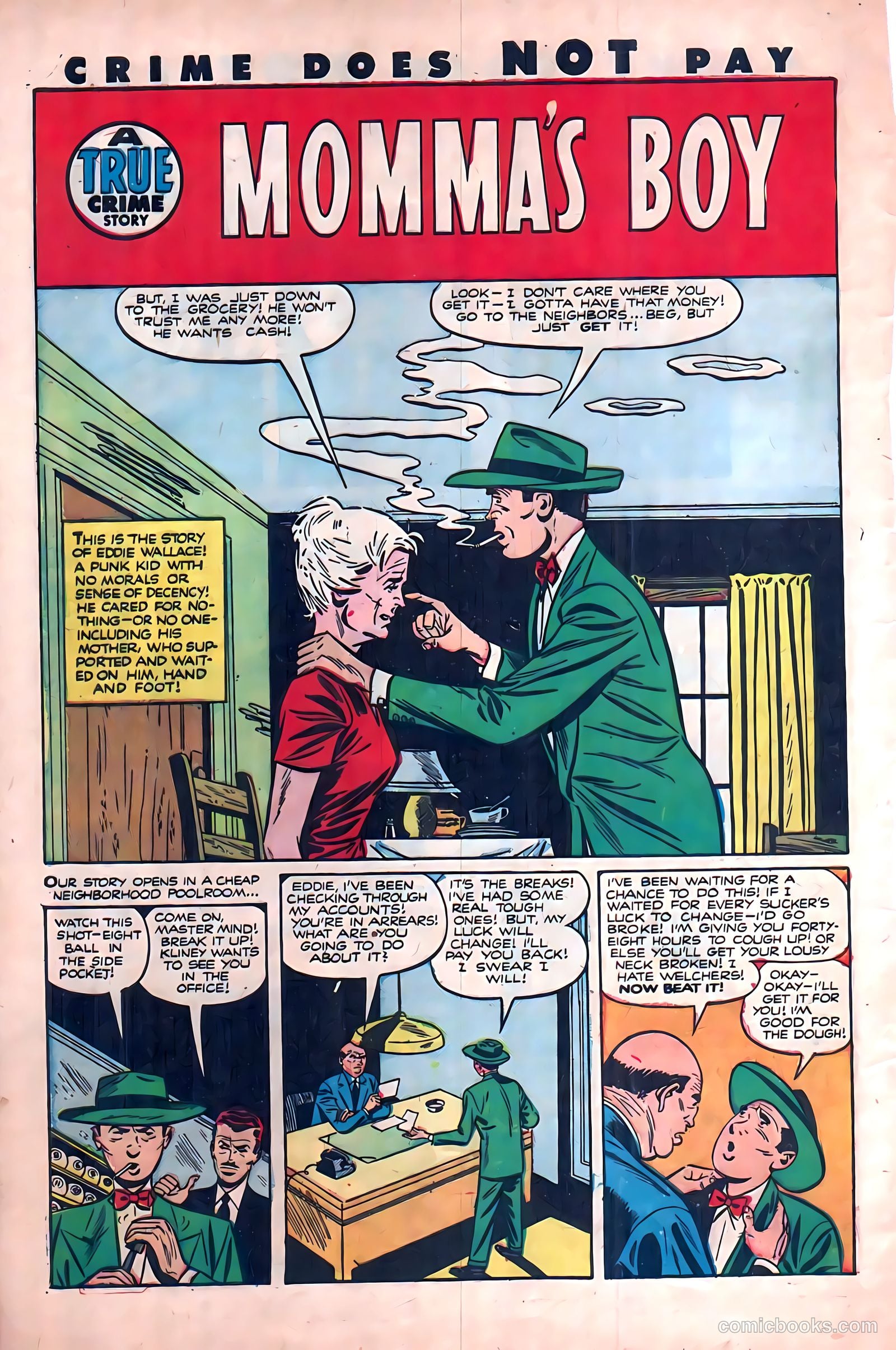 Crime Does Not Pay #112 (1952) — page 28