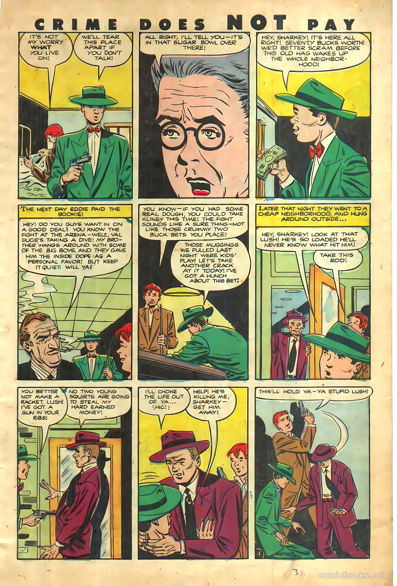 Crime Does Not Pay #112 (1952) — page 31