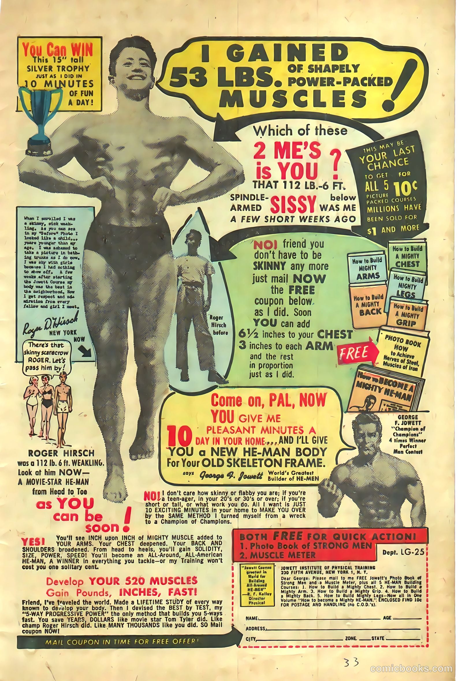 Crime Does Not Pay #112 (1952) — page 33