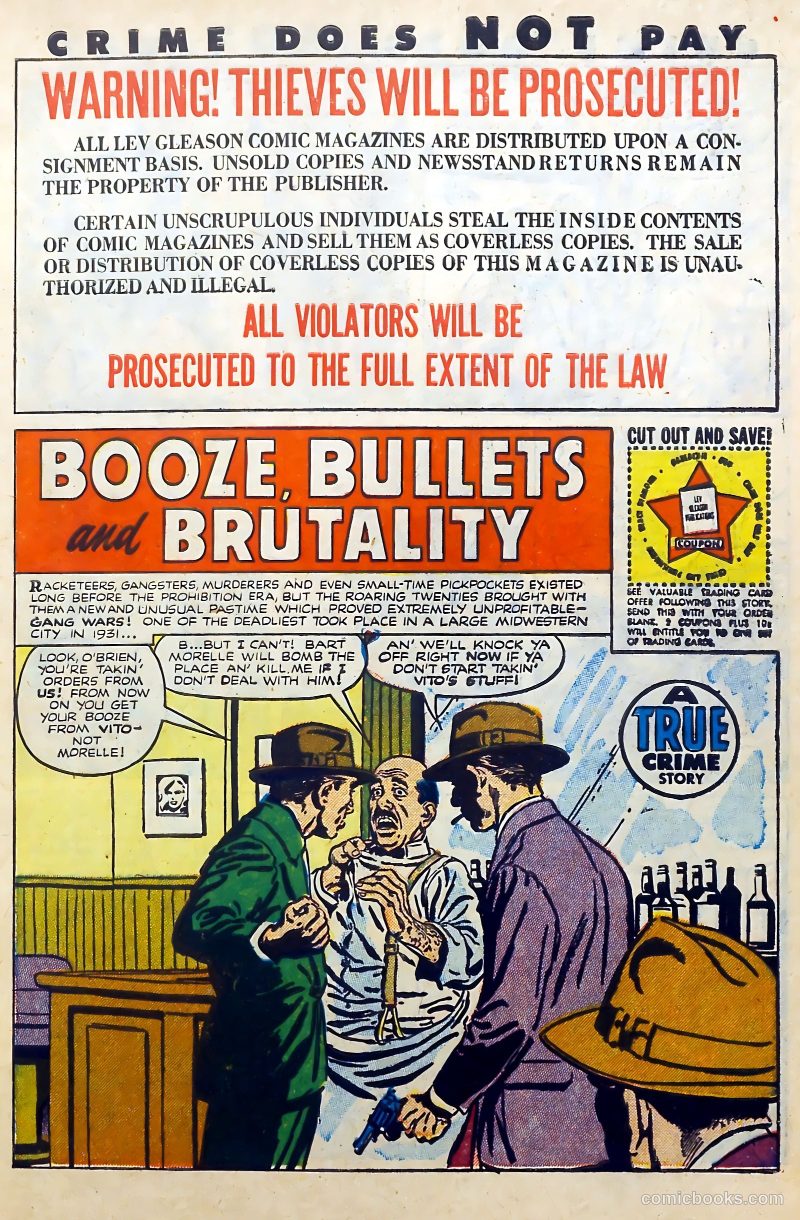 Crime Does Not Pay #113 (1952) — page 3 of 37
