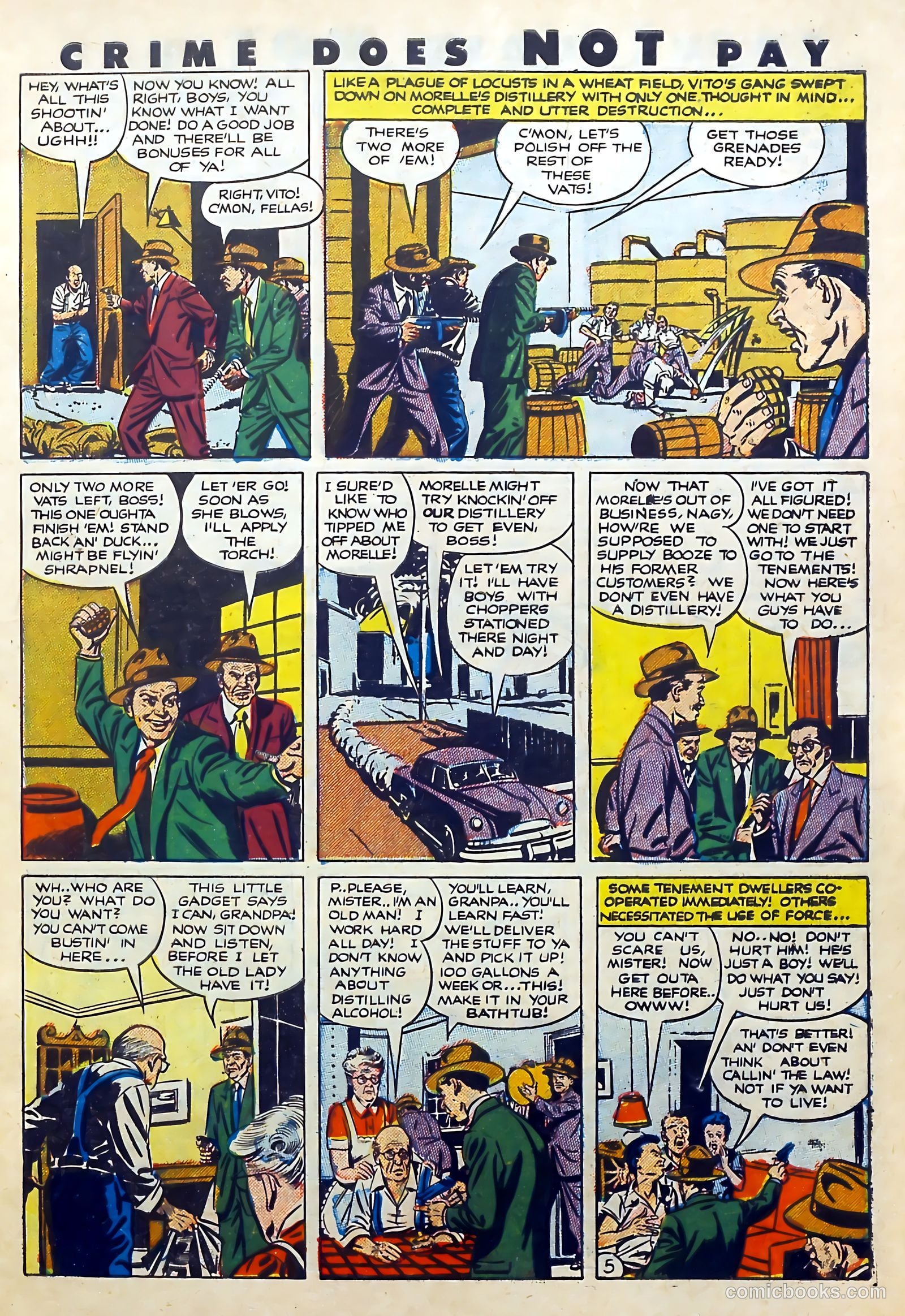 Crime Does Not Pay #113 (1952) — page 7 of 37