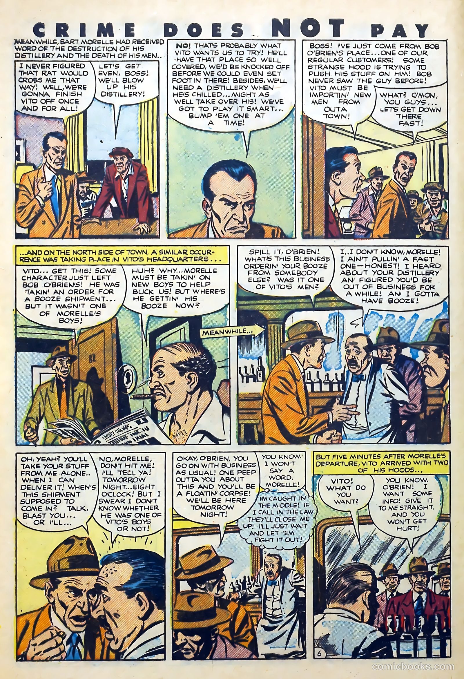 Crime Does Not Pay #113 (1952) — page 8 of 37