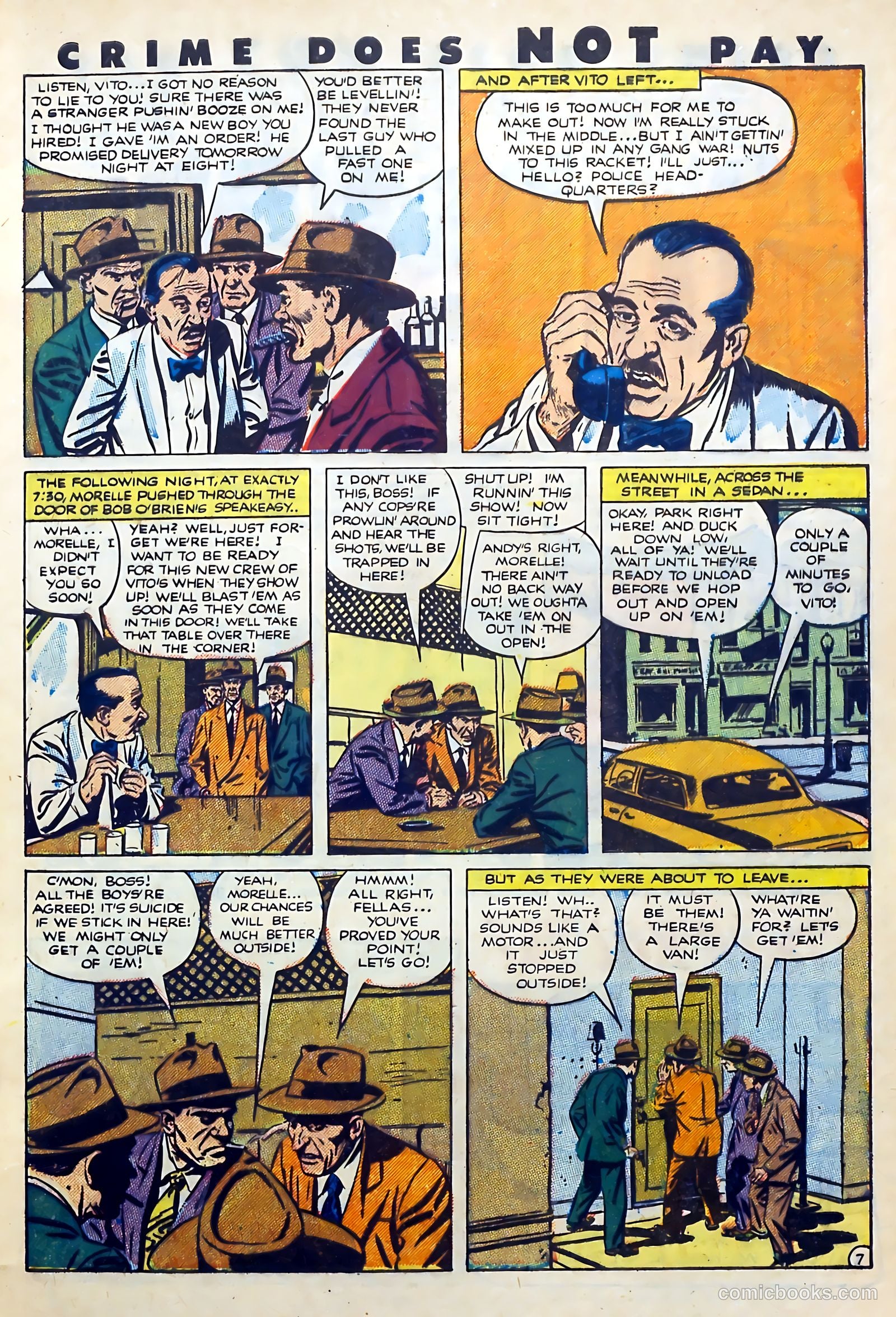 Crime Does Not Pay #113 (1952) — page 9 of 37