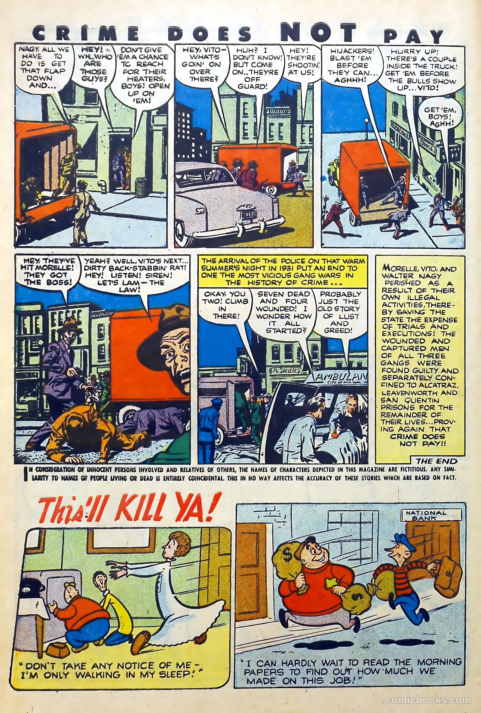Crime Does Not Pay #113 (1952) — page 10 of 37