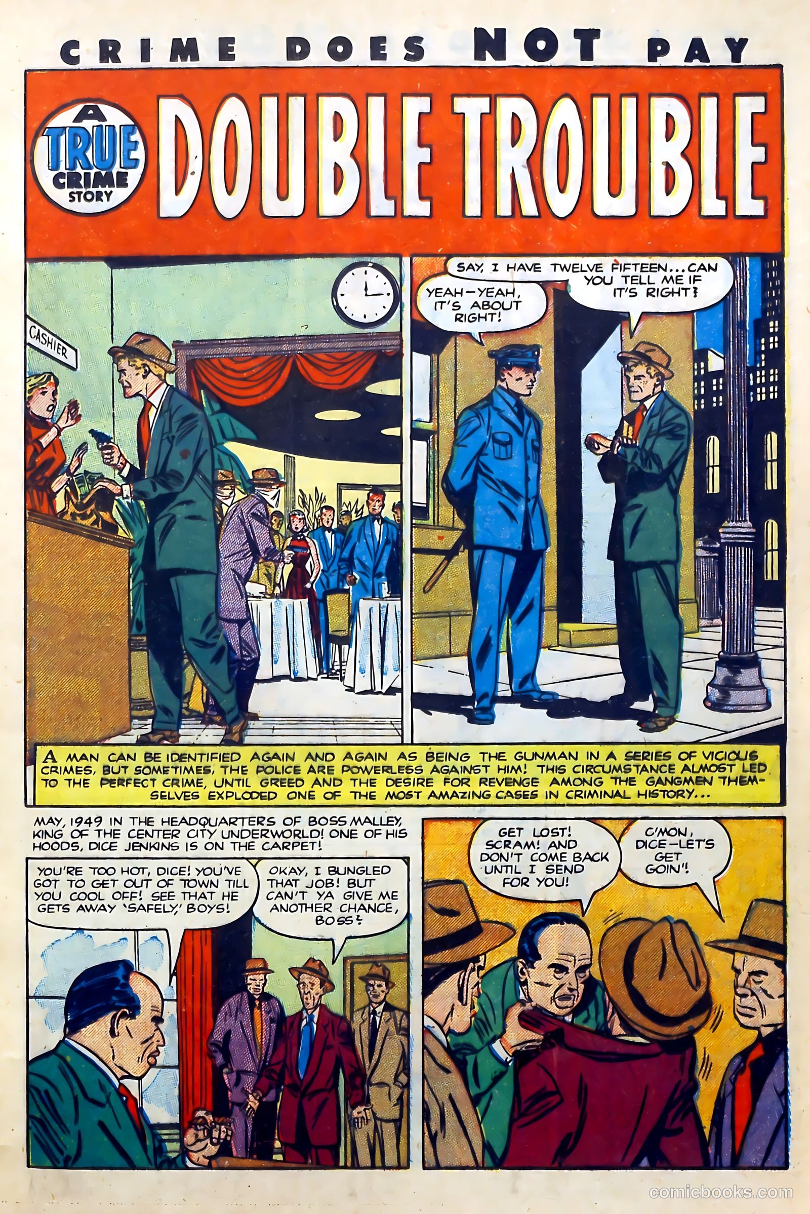 Crime Does Not Pay #113 (1952) — page 13 of 37