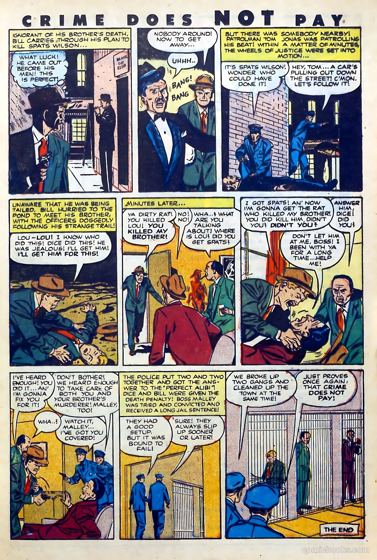 Crime Does Not Pay #113 (1952) — page 17 of 37