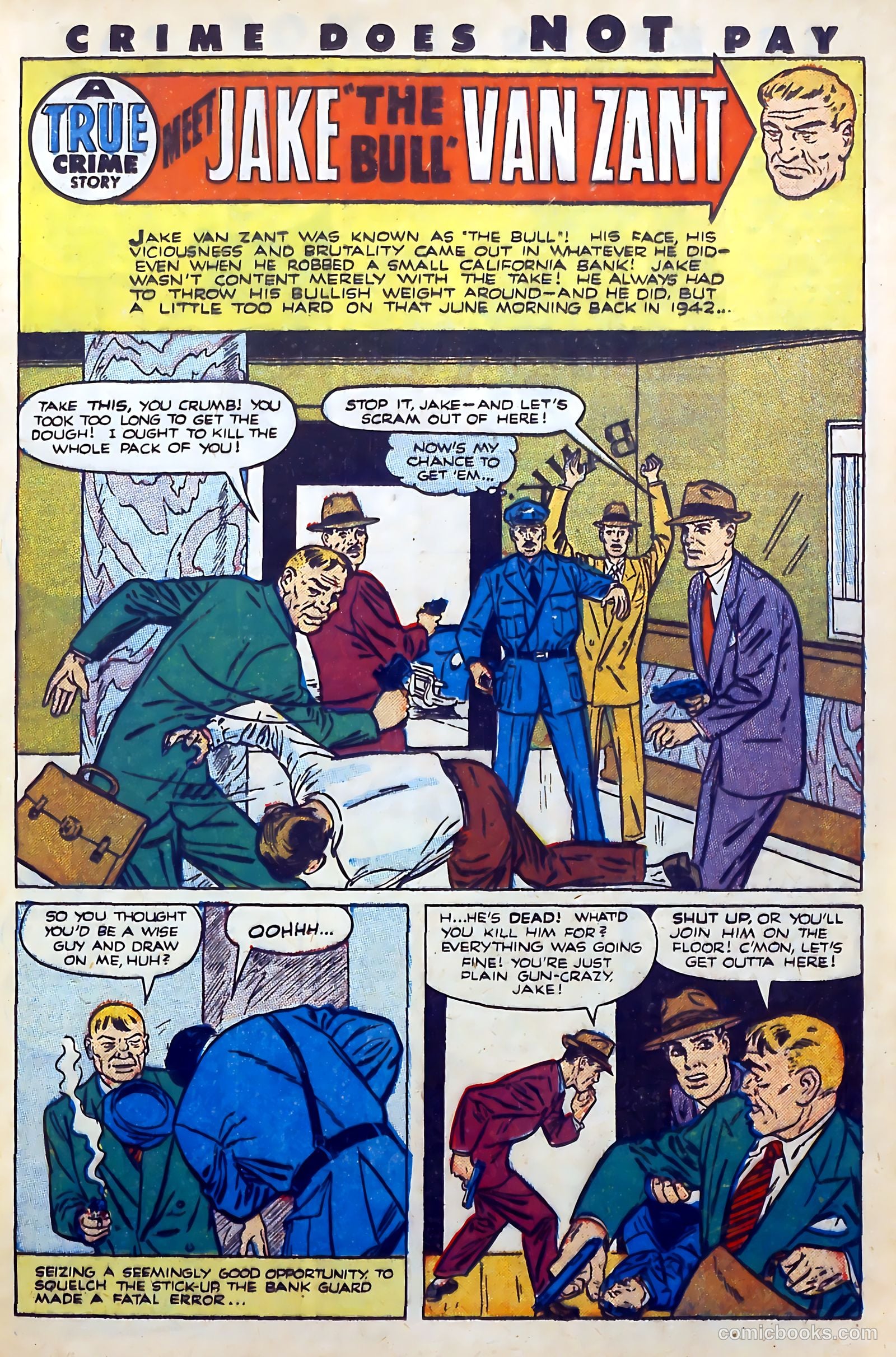 Crime Does Not Pay #113 (1952) — page 21 of 37