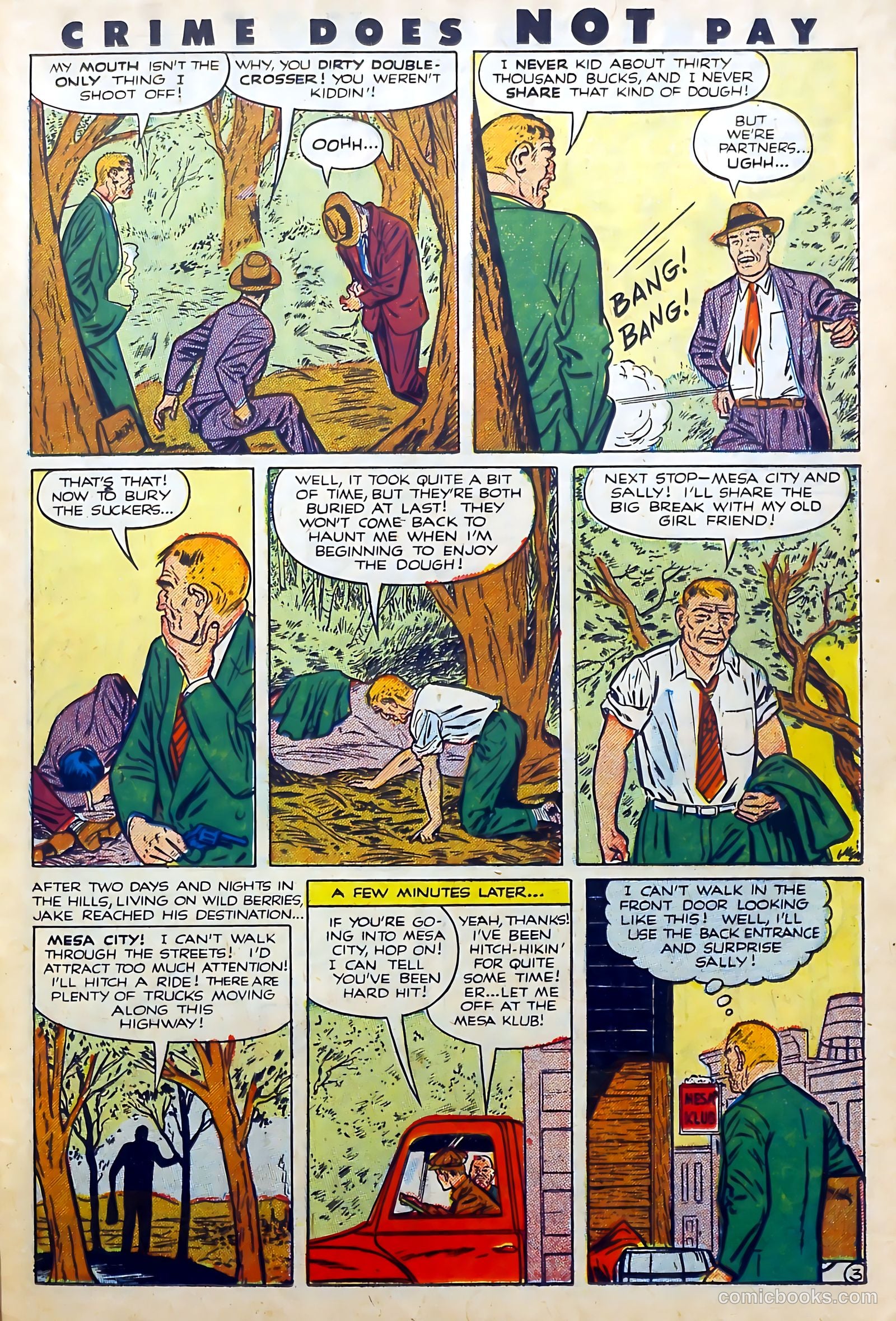 Crime Does Not Pay #113 (1952) — page 23 of 37