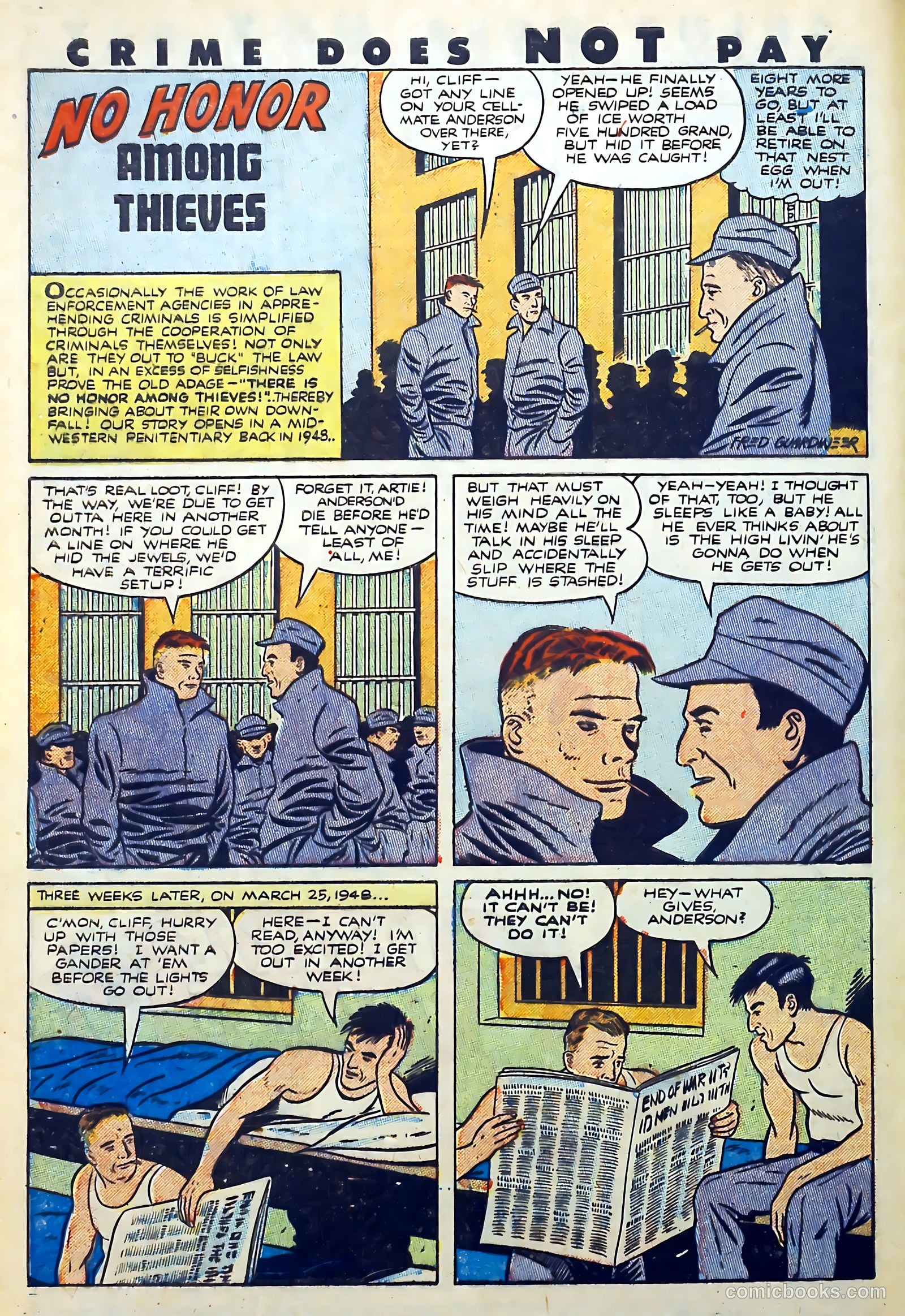 Crime Does Not Pay #113 (1952) — page 28 of 37