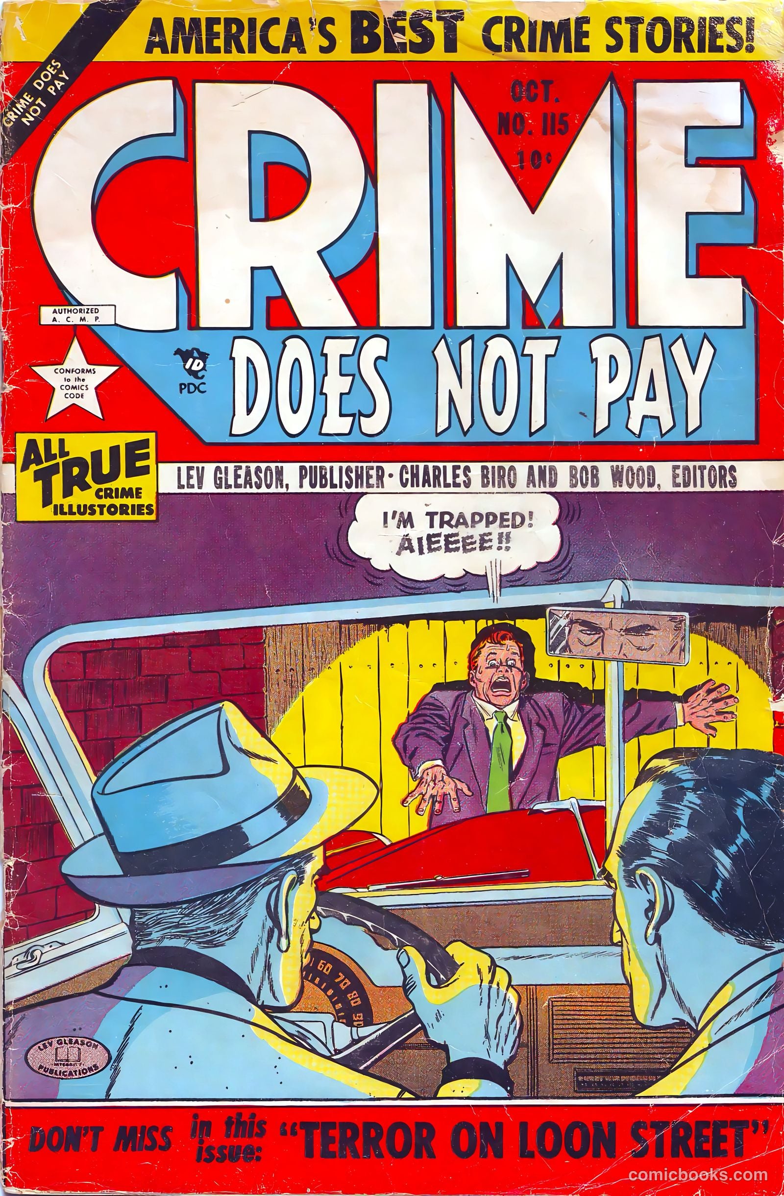 Crime Does Not Pay #115 (1952) — page 1