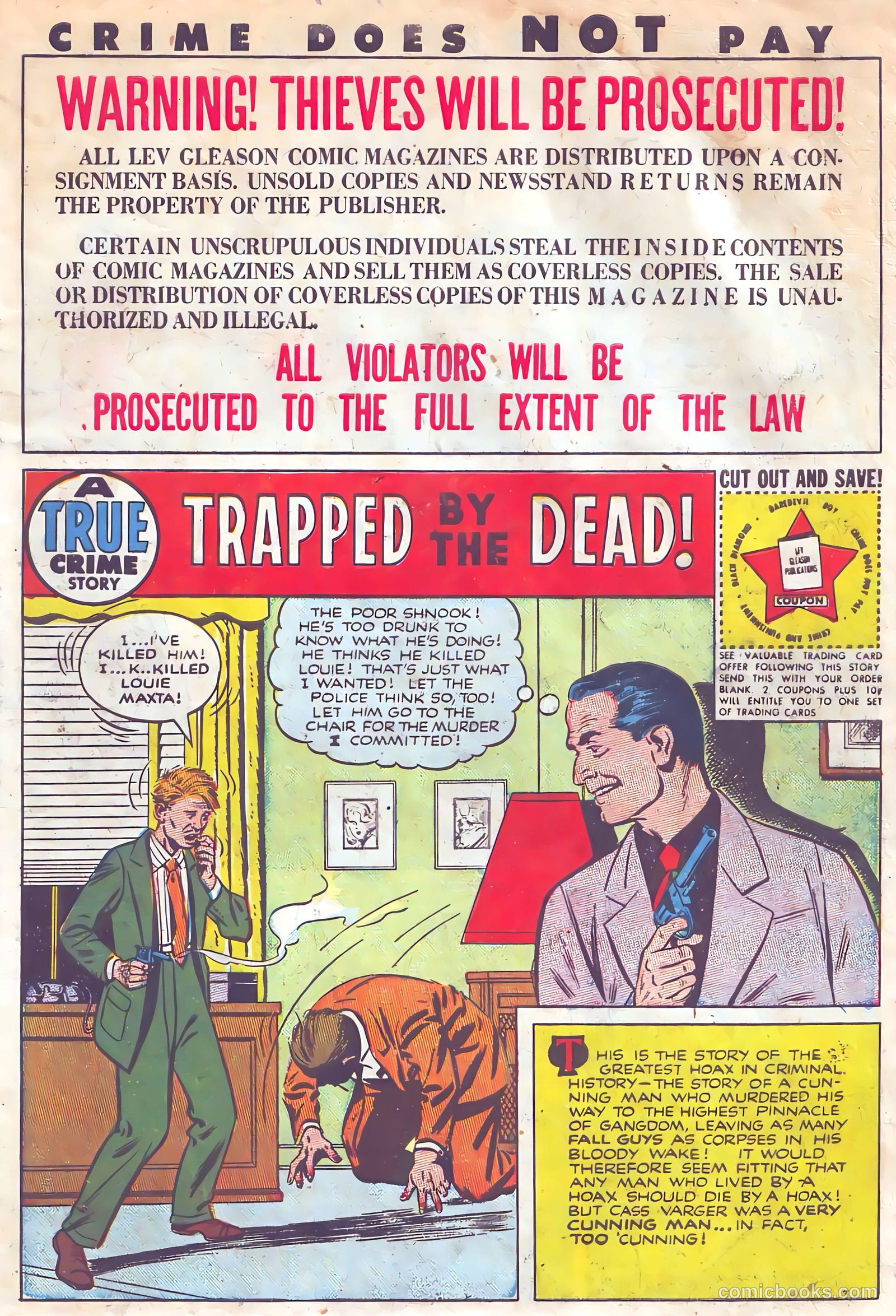 Crime Does Not Pay #115 (1952) — page 3