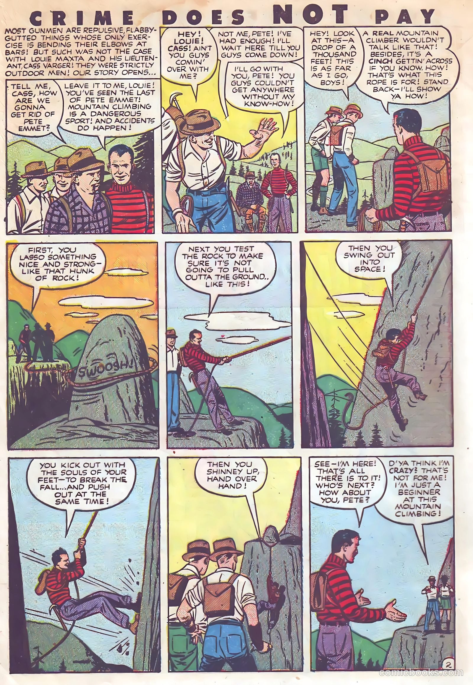 Crime Does Not Pay #115 (1952) — page 4