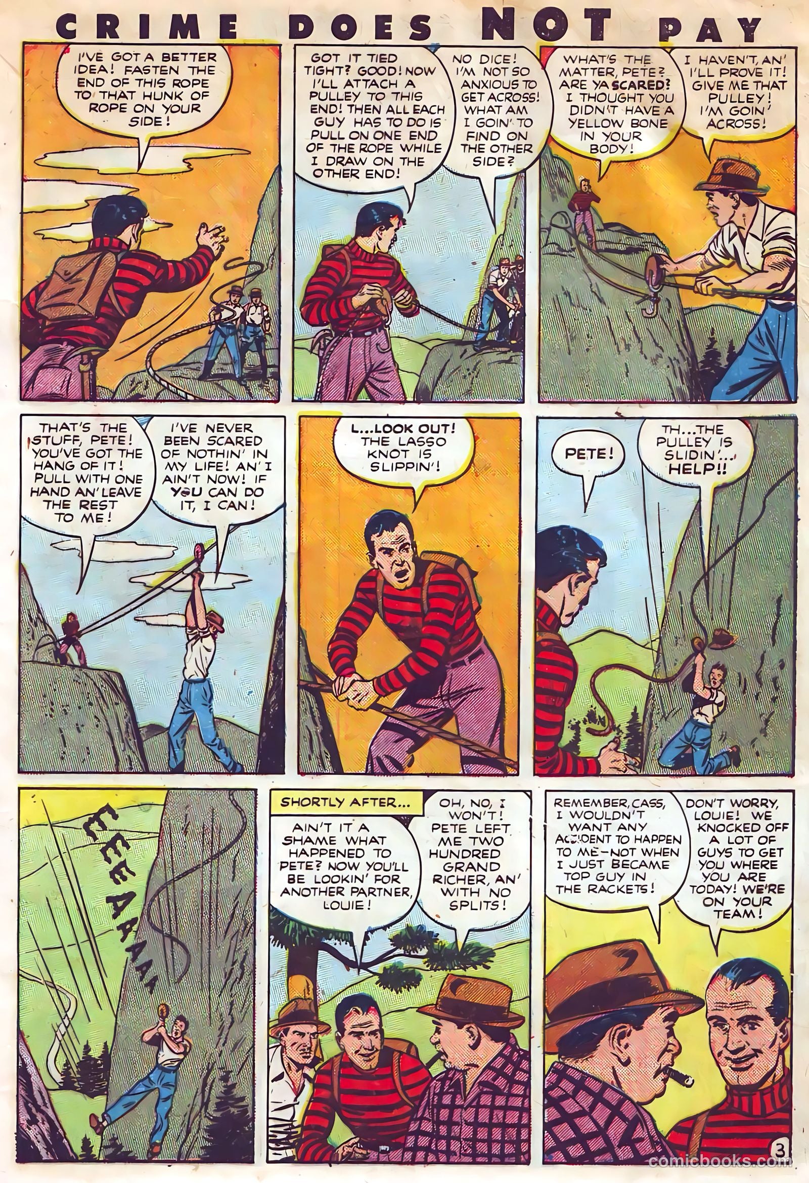 Crime Does Not Pay #115 (1952) — page 5