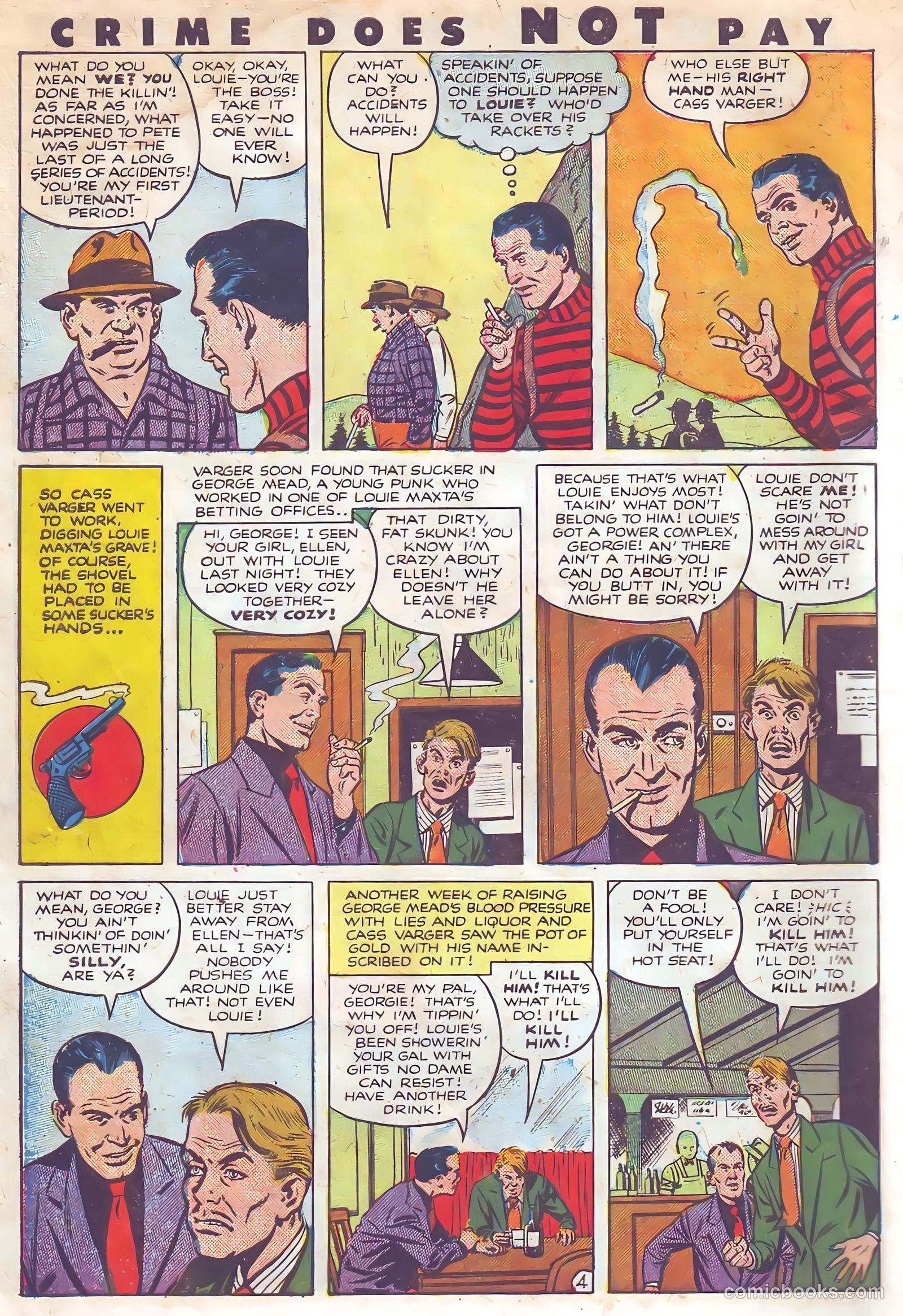 Crime Does Not Pay #115 (1952) — page 6
