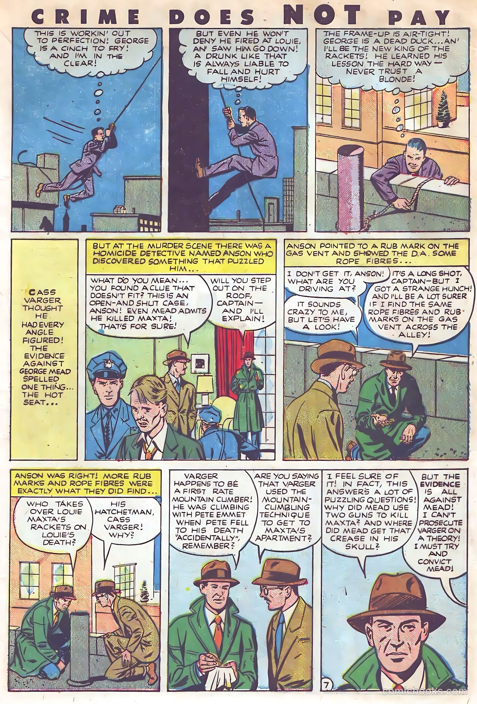 Crime Does Not Pay #115 (1952) — page 9