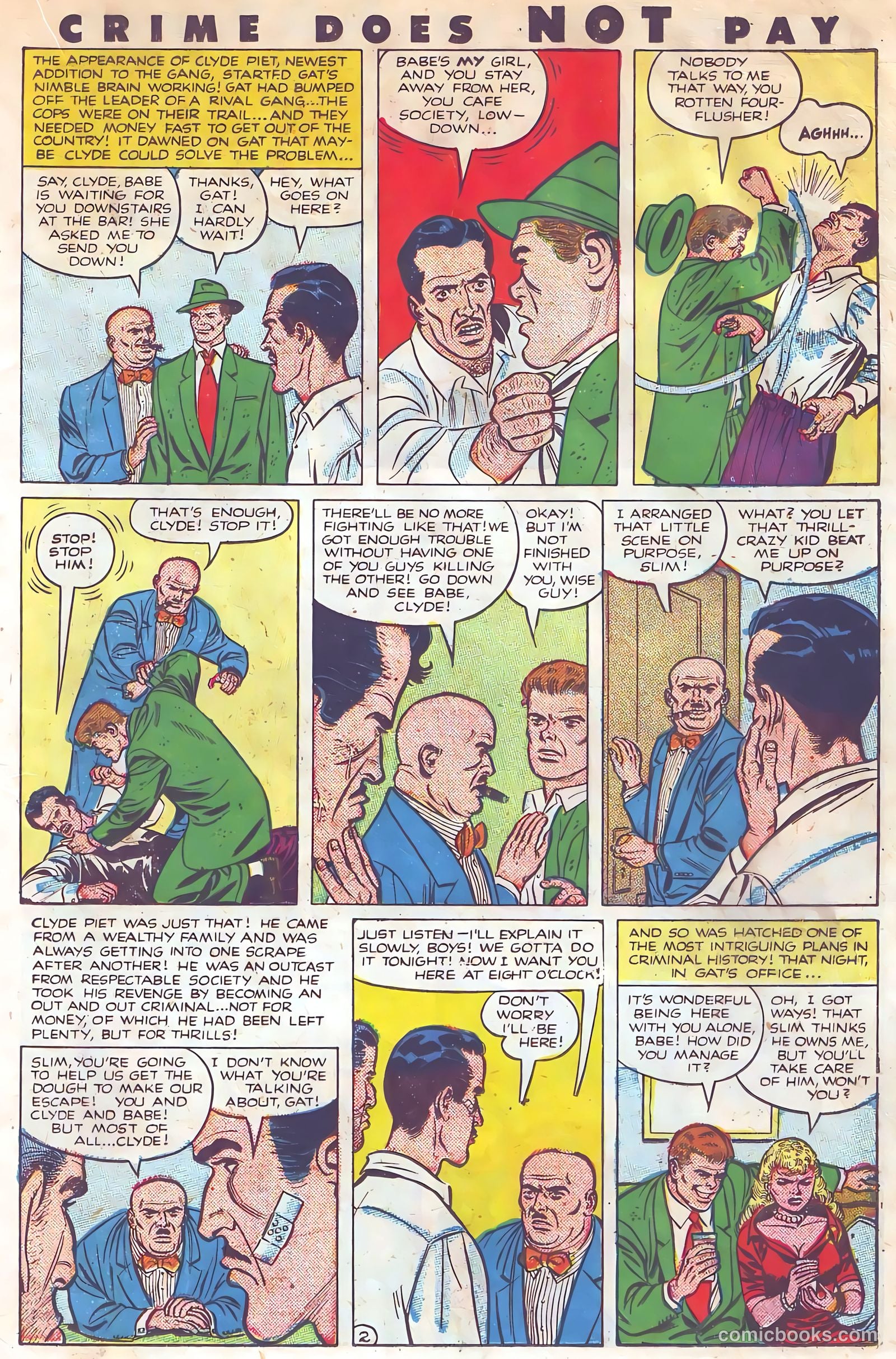 Crime Does Not Pay #115 (1952) — page 15