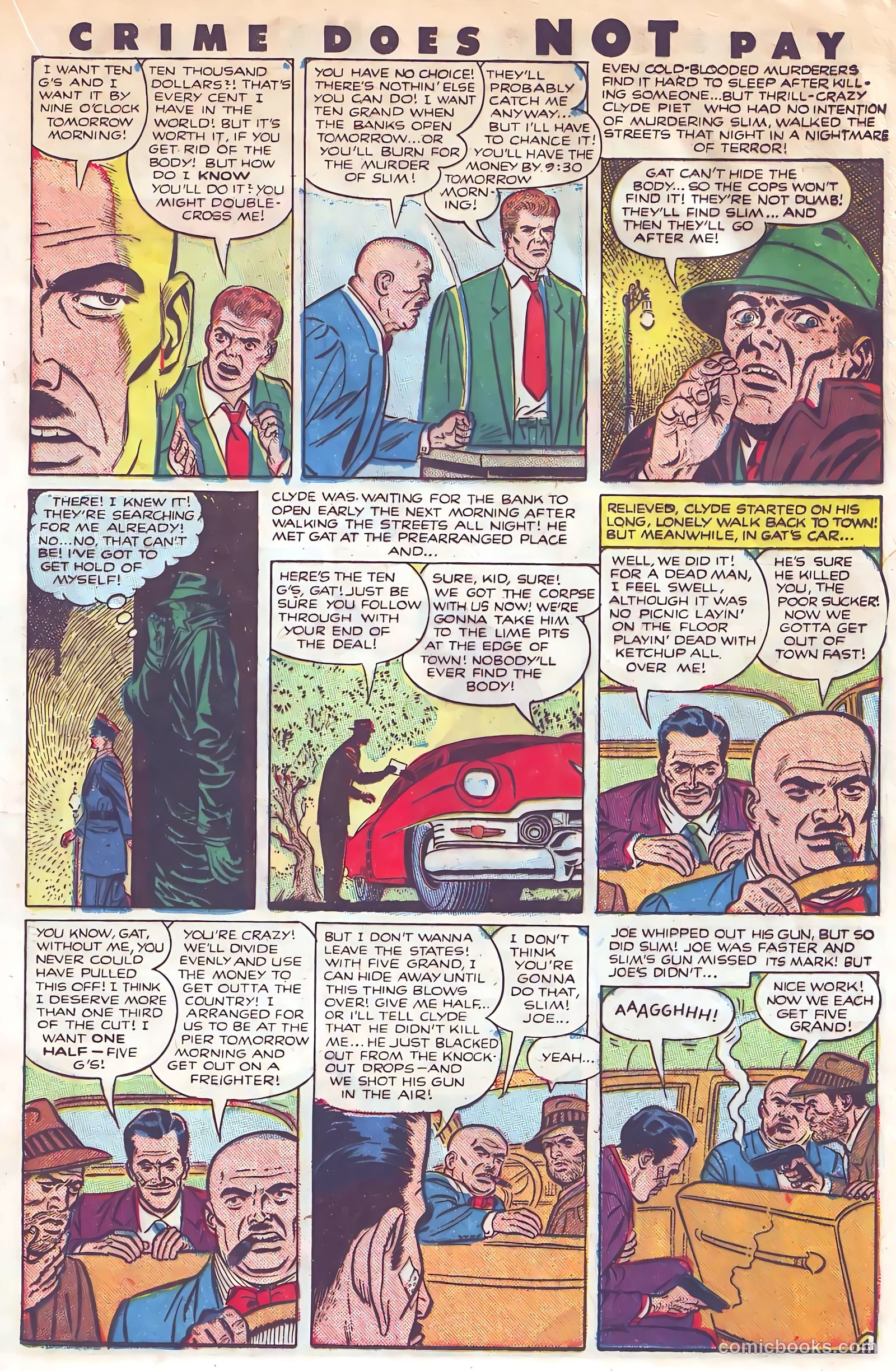 Crime Does Not Pay #115 (1952) — page 17