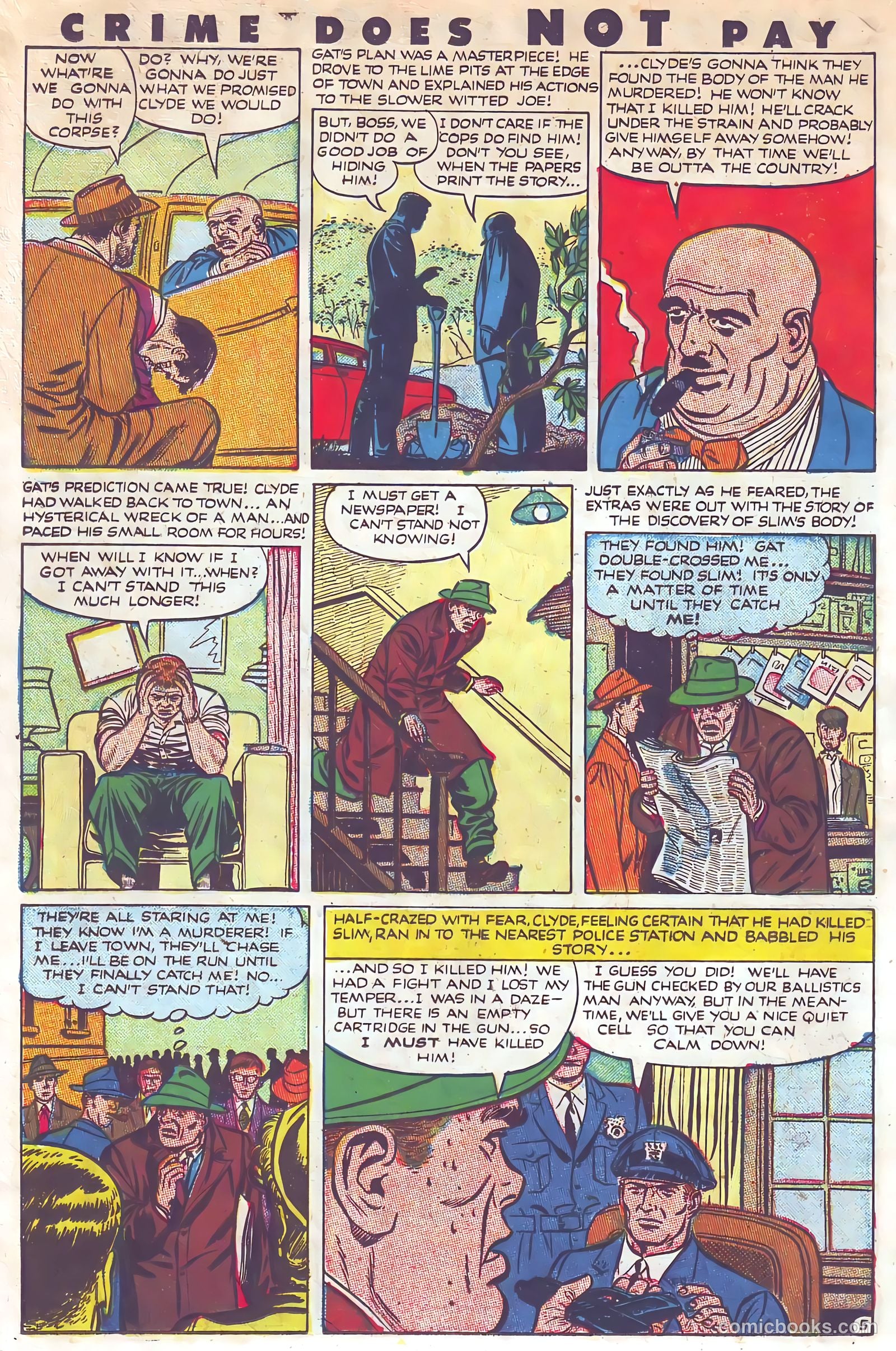 Crime Does Not Pay #115 (1952) — page 18